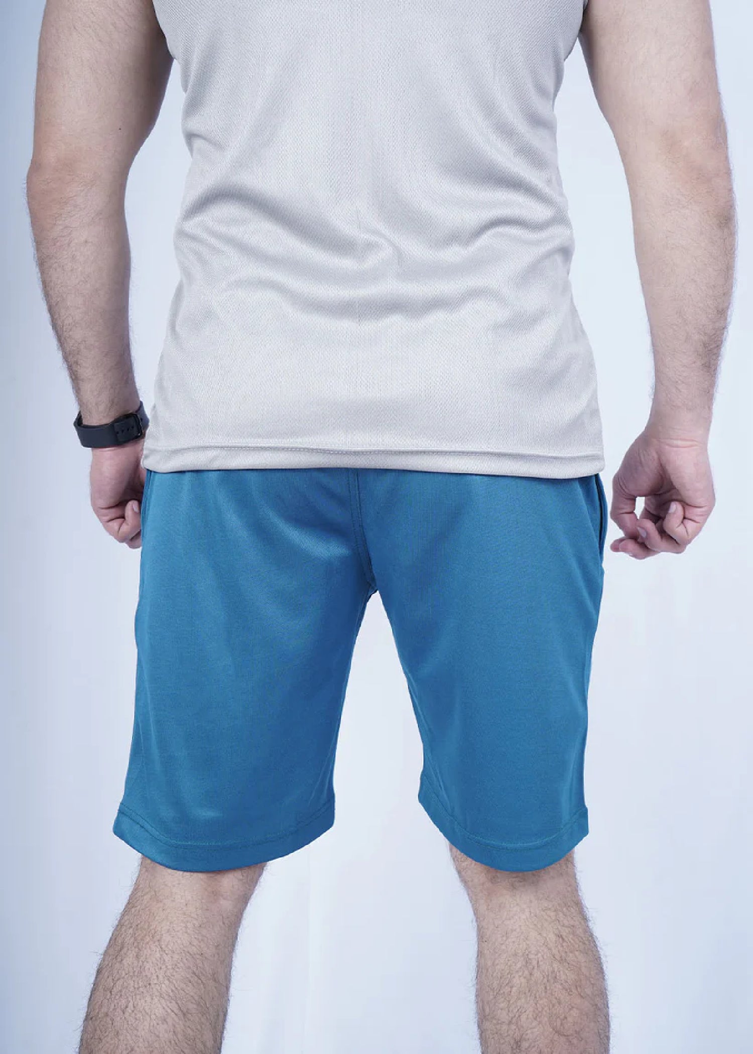 polyester Shorts in Blue