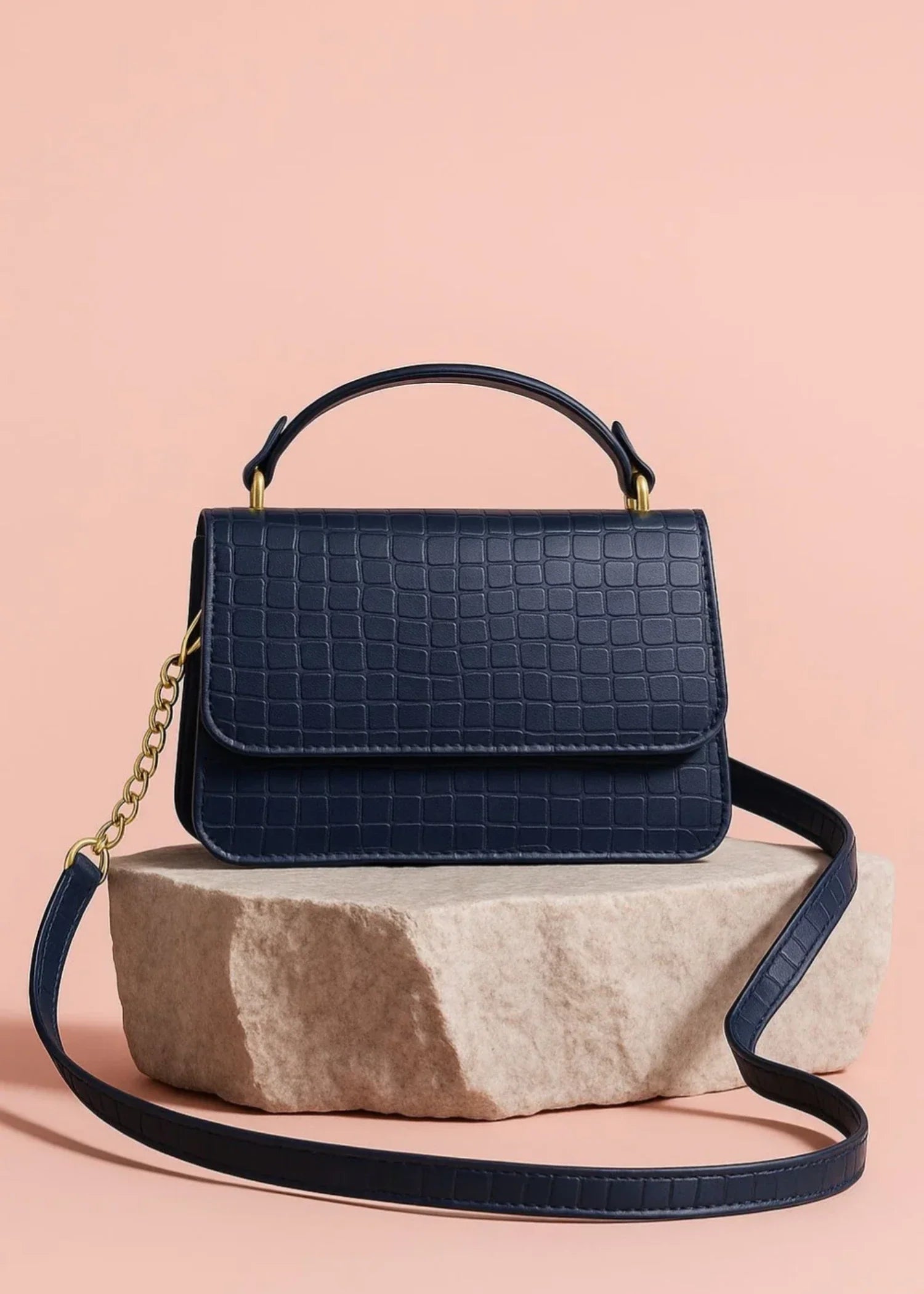 Crossbody in Navy blue Color by - Trendy Women Crossbody ESK9787