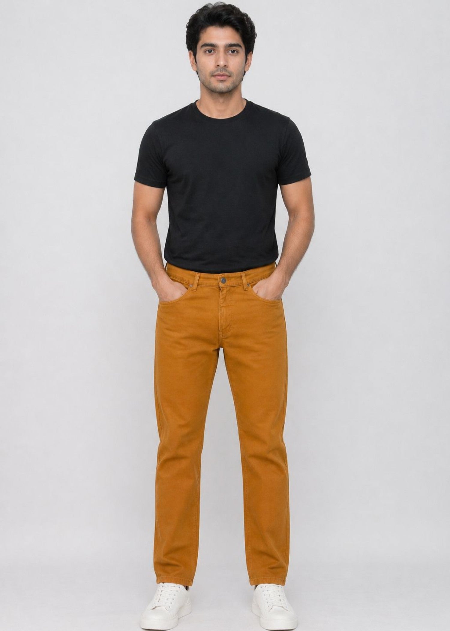 denim Jeans in Honey orange