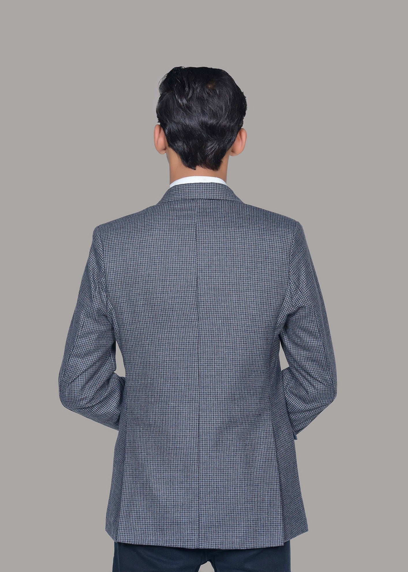 wool Coat in Grey
