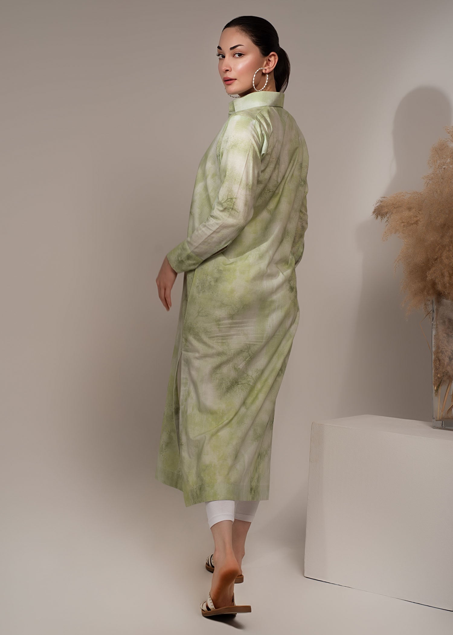 lawn Tunic in Mint green