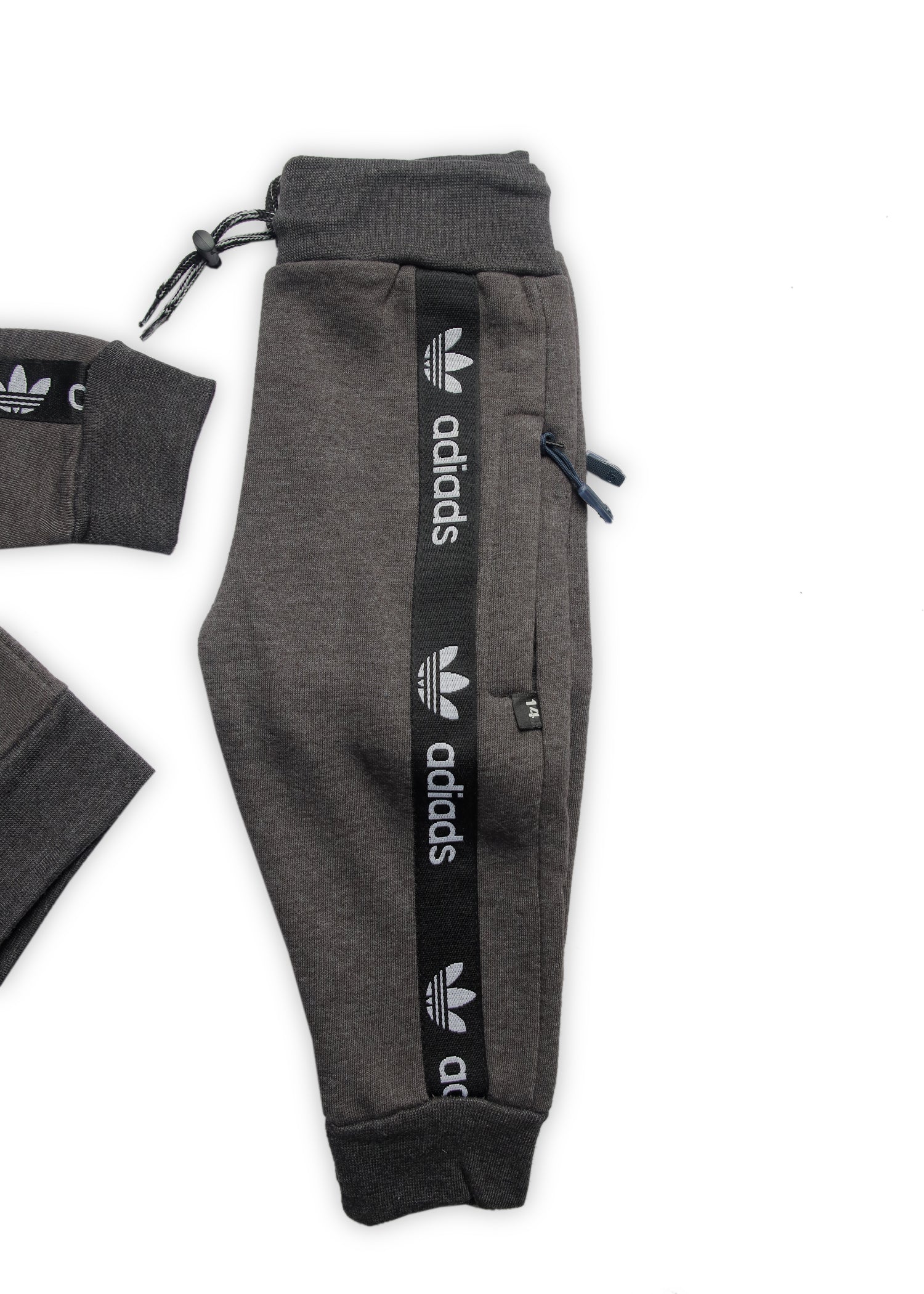 fleece Tracksuit in Graphite