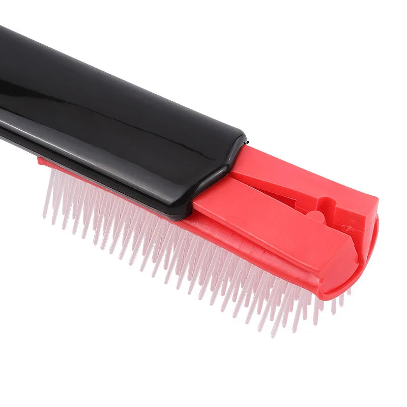 9-Row Detangling Hair Brush with Scalp Massager – Perfect for All Hair Types