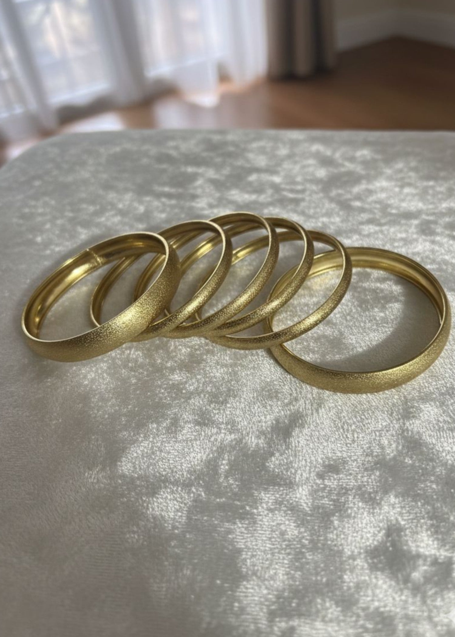Bangles in Gold Color by - Trendy Women Bangles DGB8845