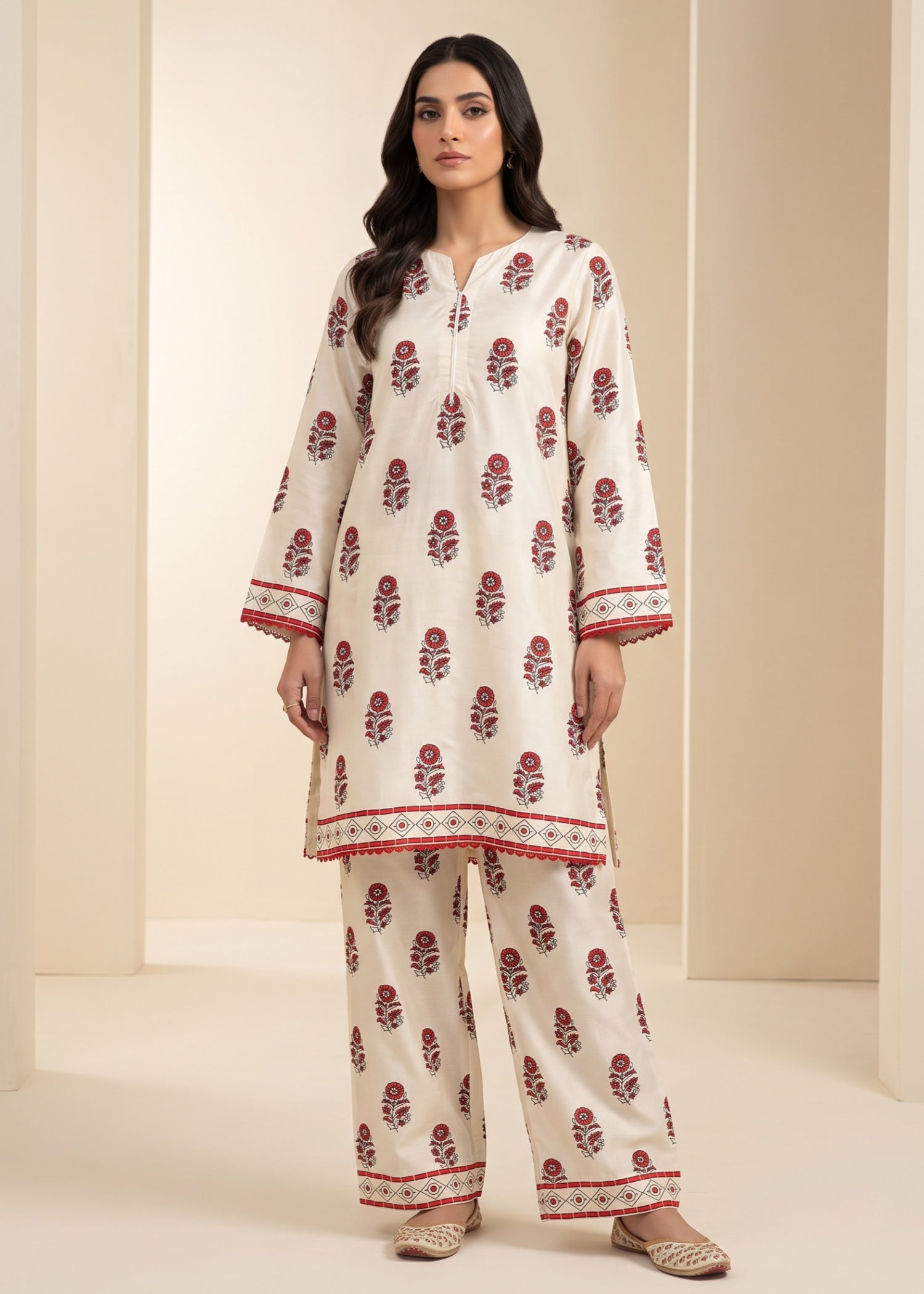 linen Co Ord Sets in Cream