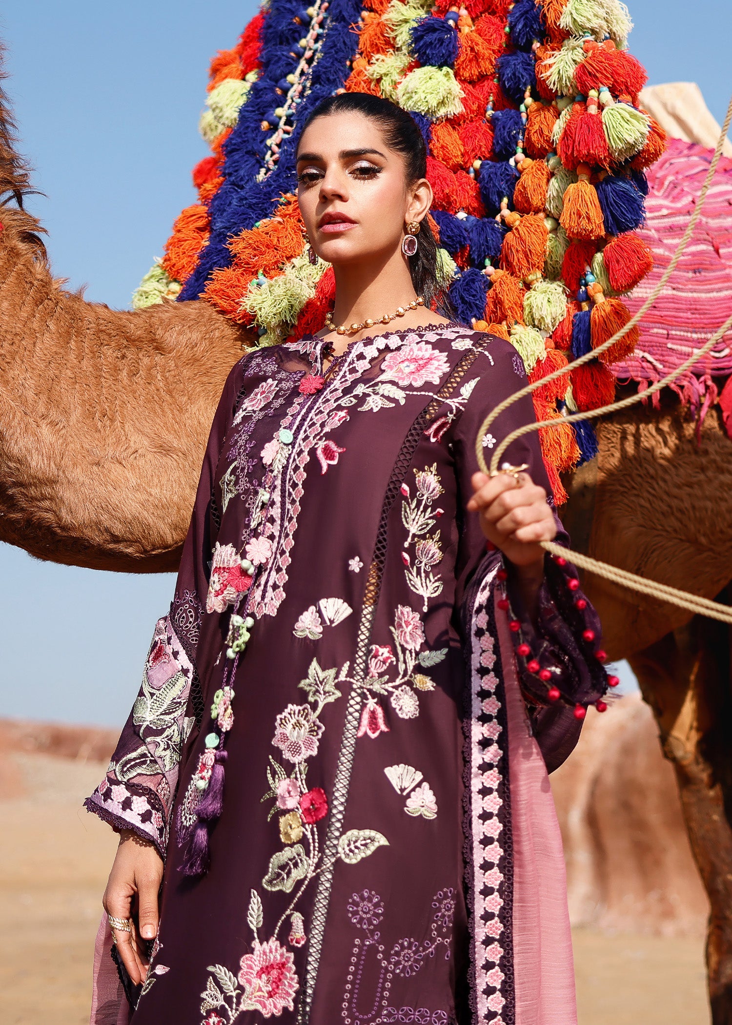 Breeze Festive Luxury Lawn – NOOR-2-A
