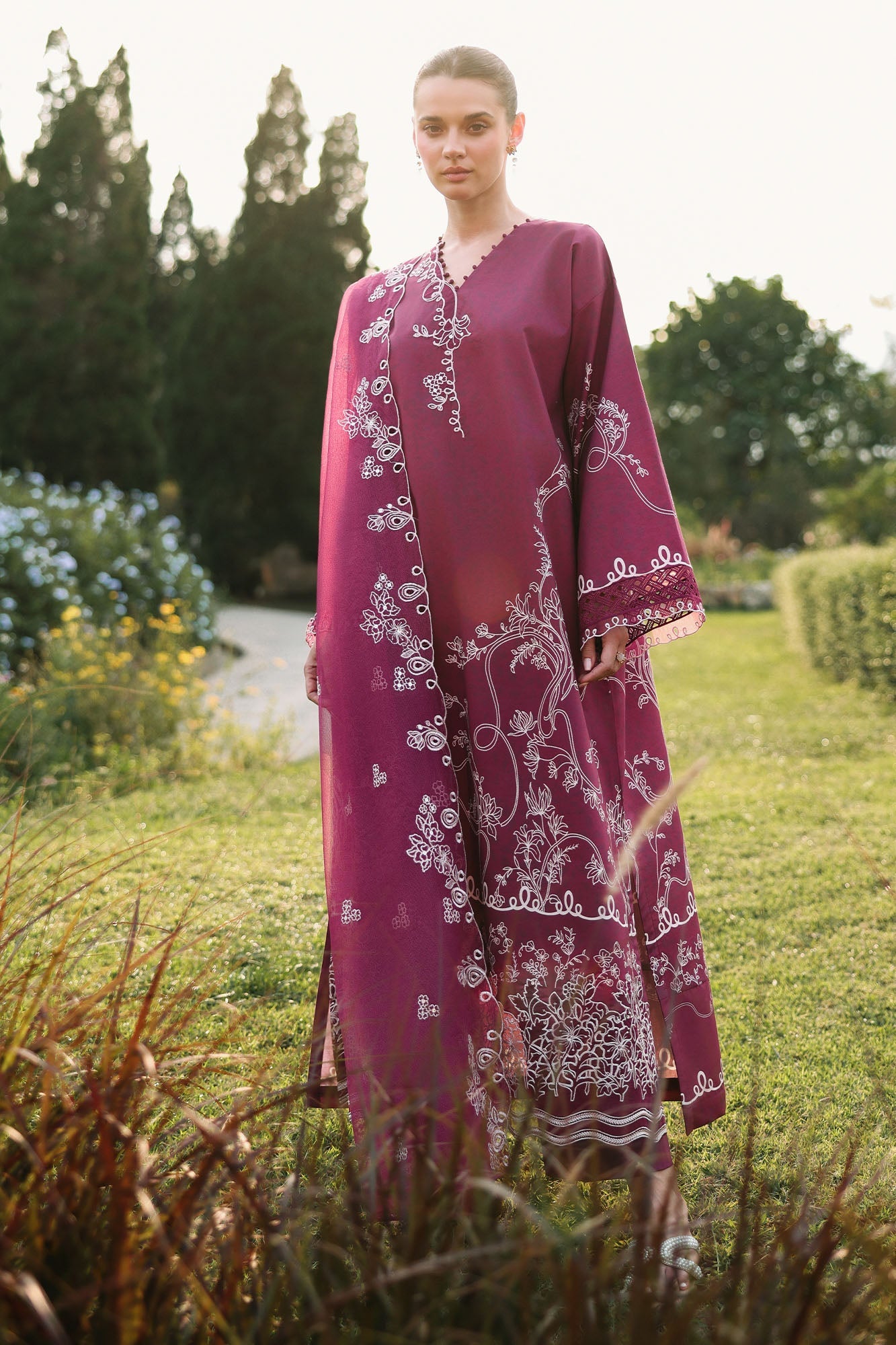 Eid Lawn Edit – Plum Essence
