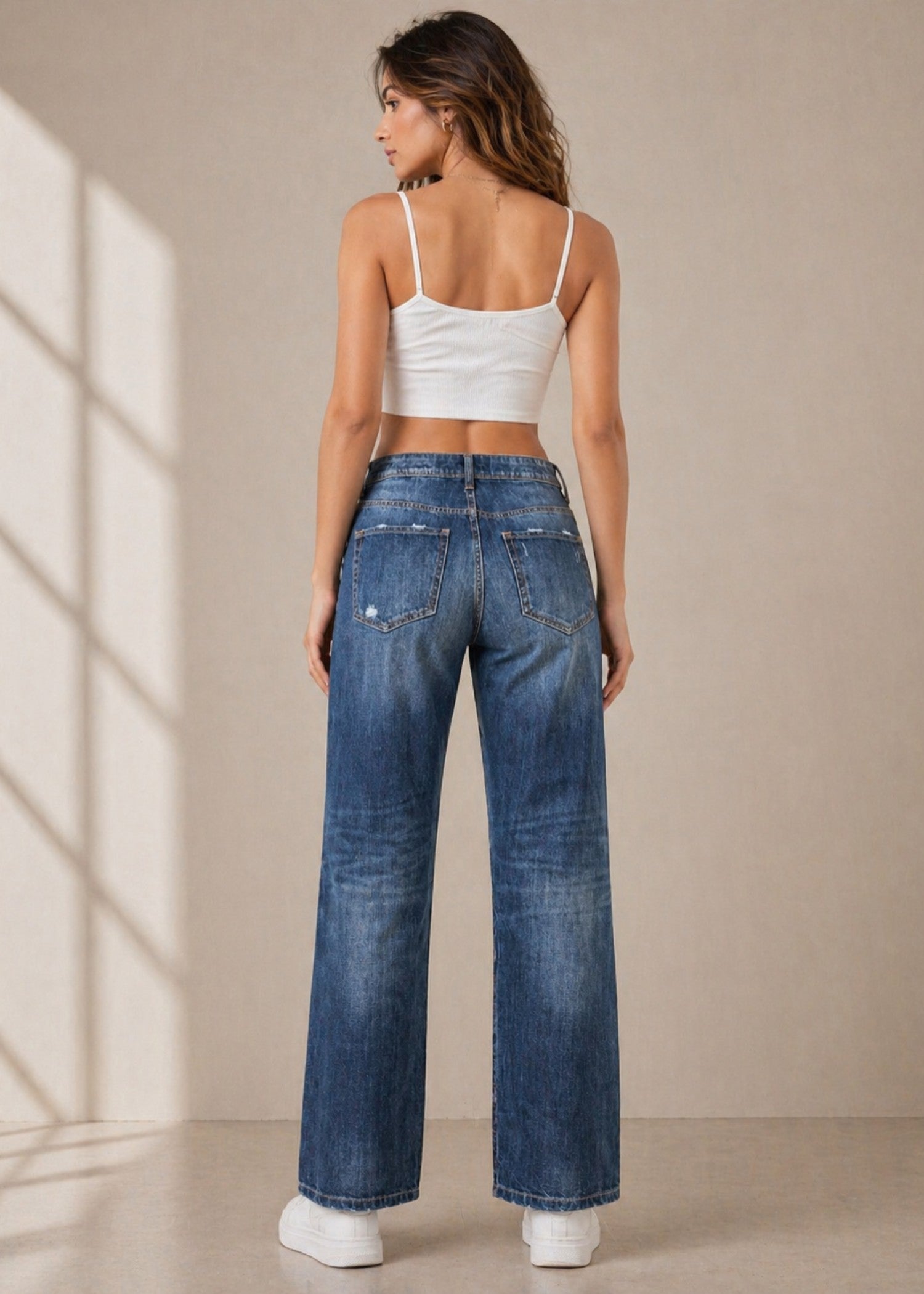 denim Jeans in Cobalt blue