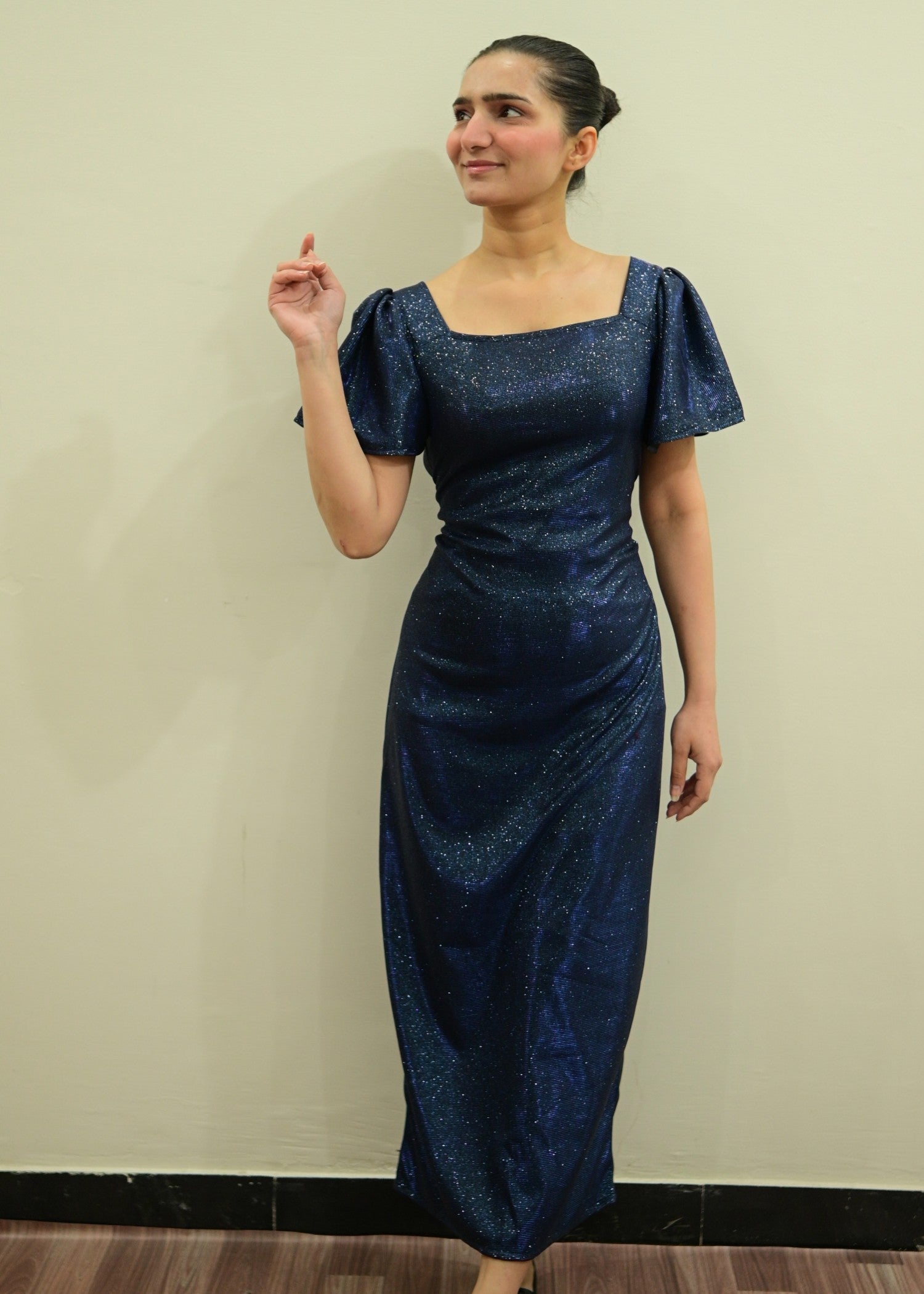 moonlight Dress in Navy blue