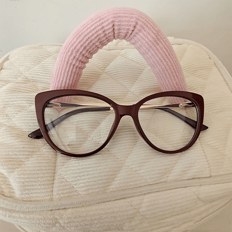 Metal Cross Flat Mirror - Fashionable Butterfly Frame Glasses in Multiple Colors