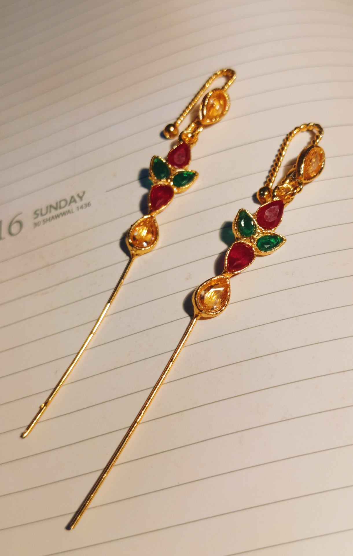 Earrings in Multi Color by - Trendy Women Earrings HTA8689