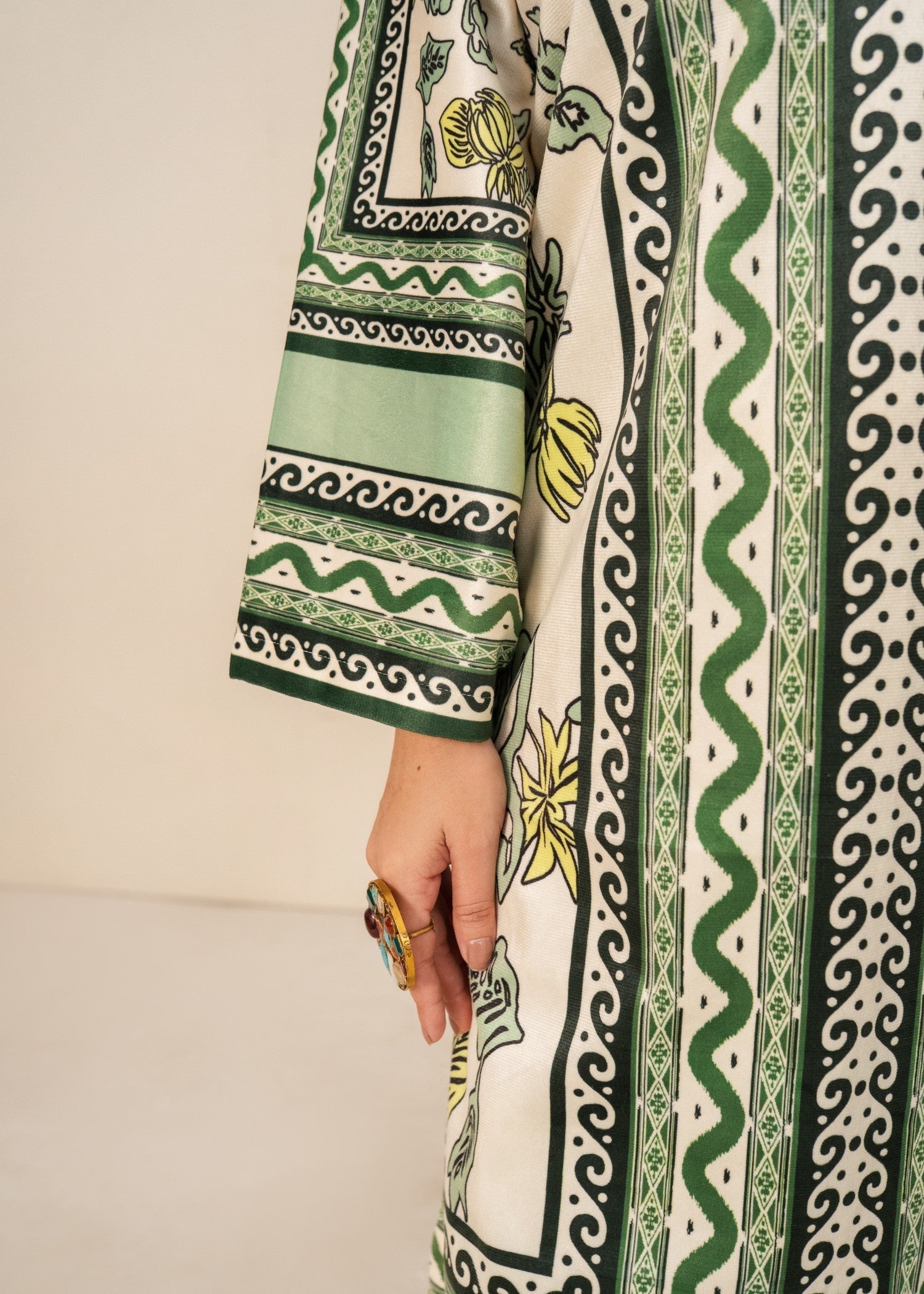 velvet Co Ord Sets in Pistachio green