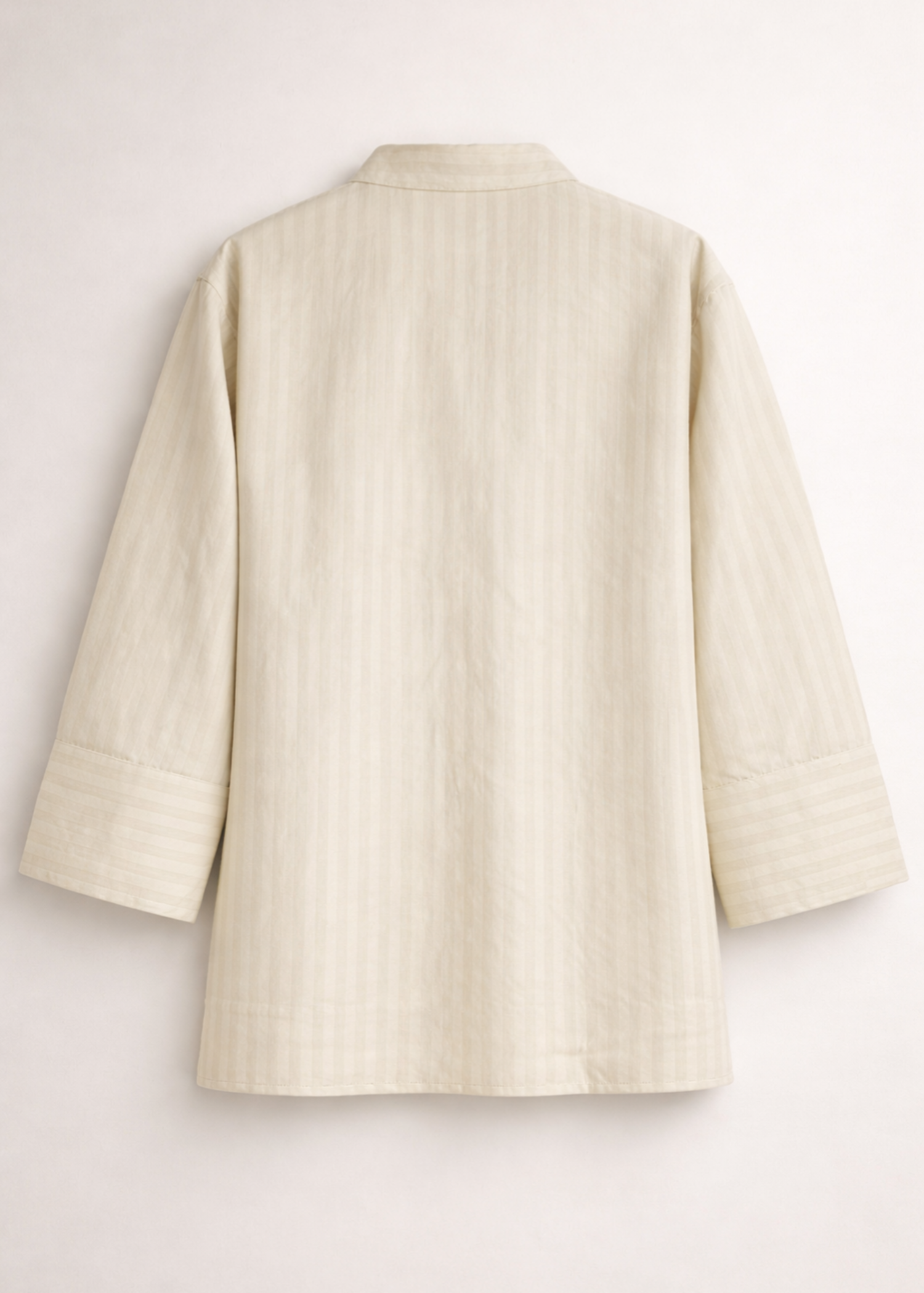 cotton linen Top in Cream
