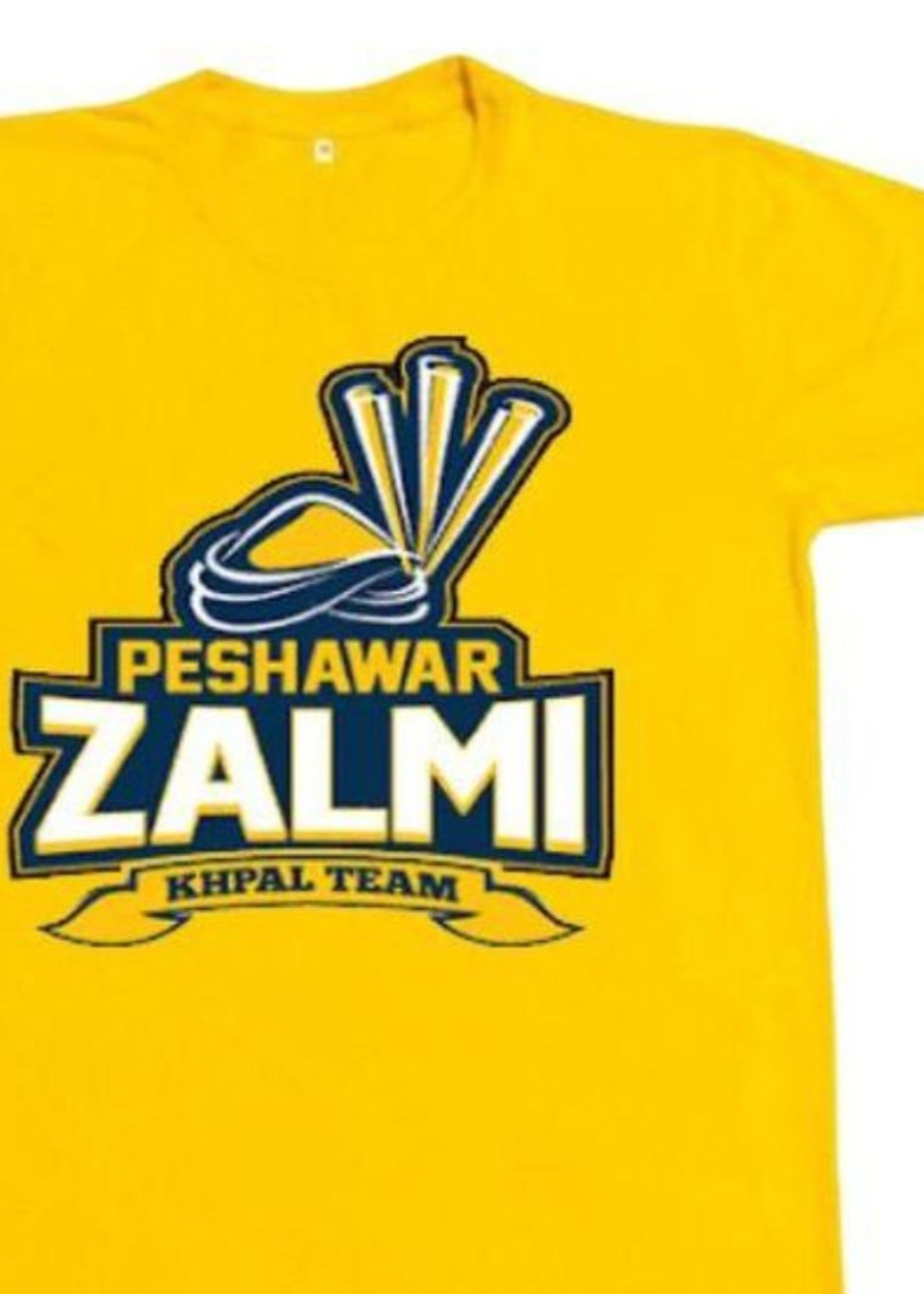 cotton T Shirt in Yellow