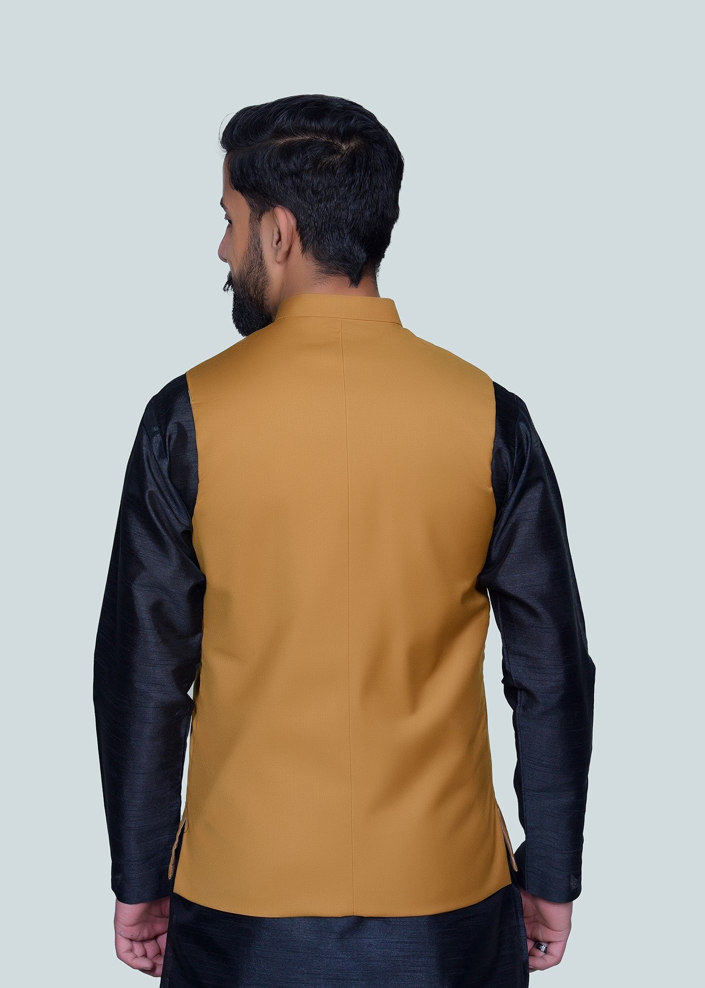 suiting Waistcoat in Mustard