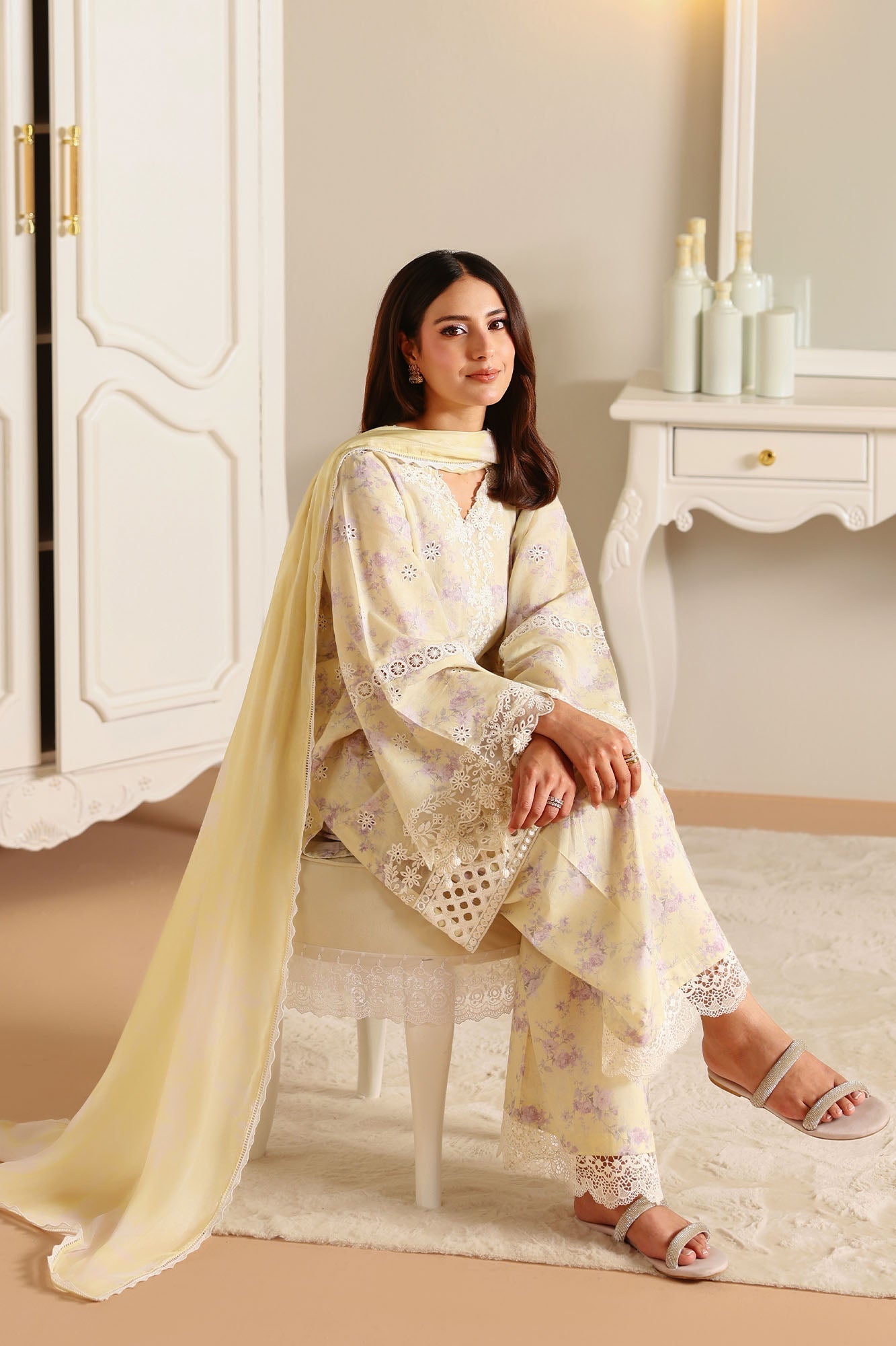 Eid Lawn Edit – Orchid Flare