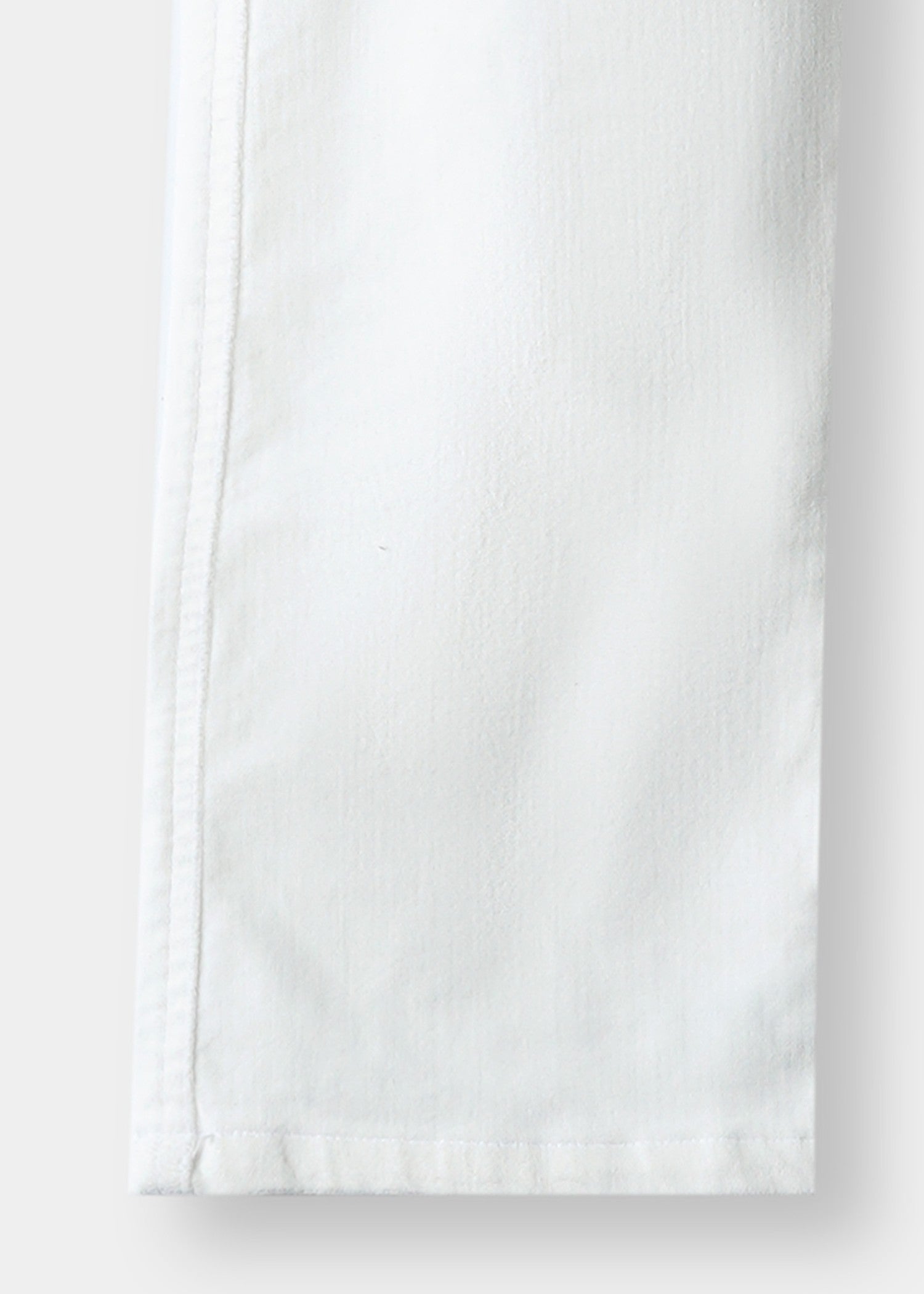 velvet Trousers in White