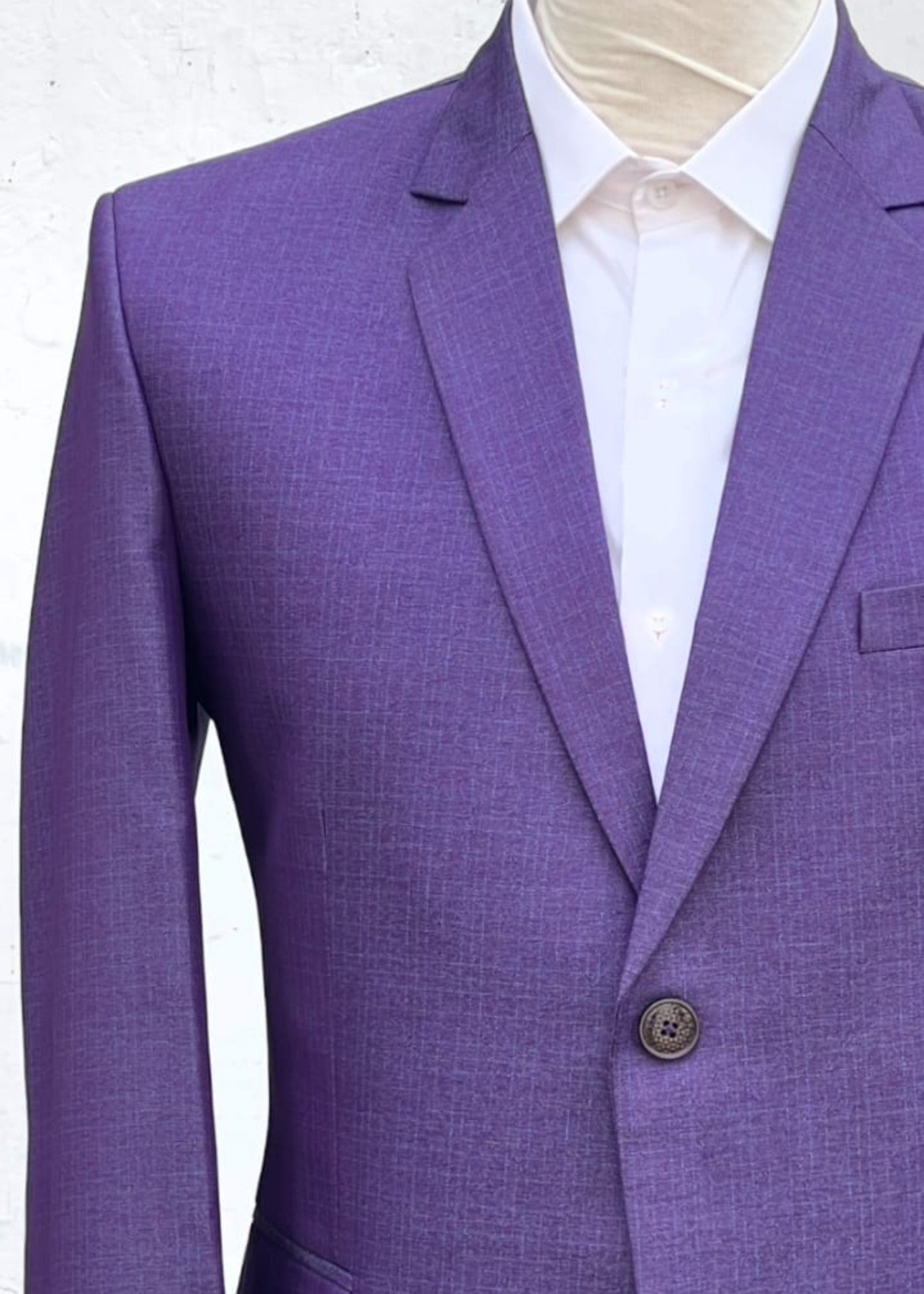 tropical Suits in Purple