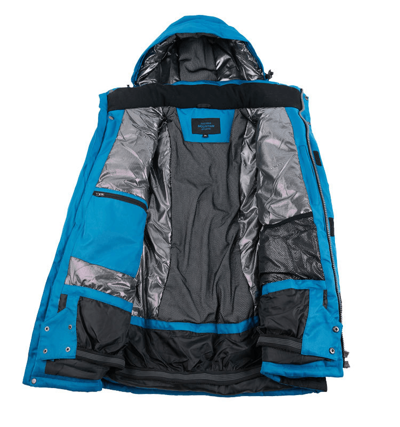 Men'S Waterproof Padded Warm Outdoor Ski Suit