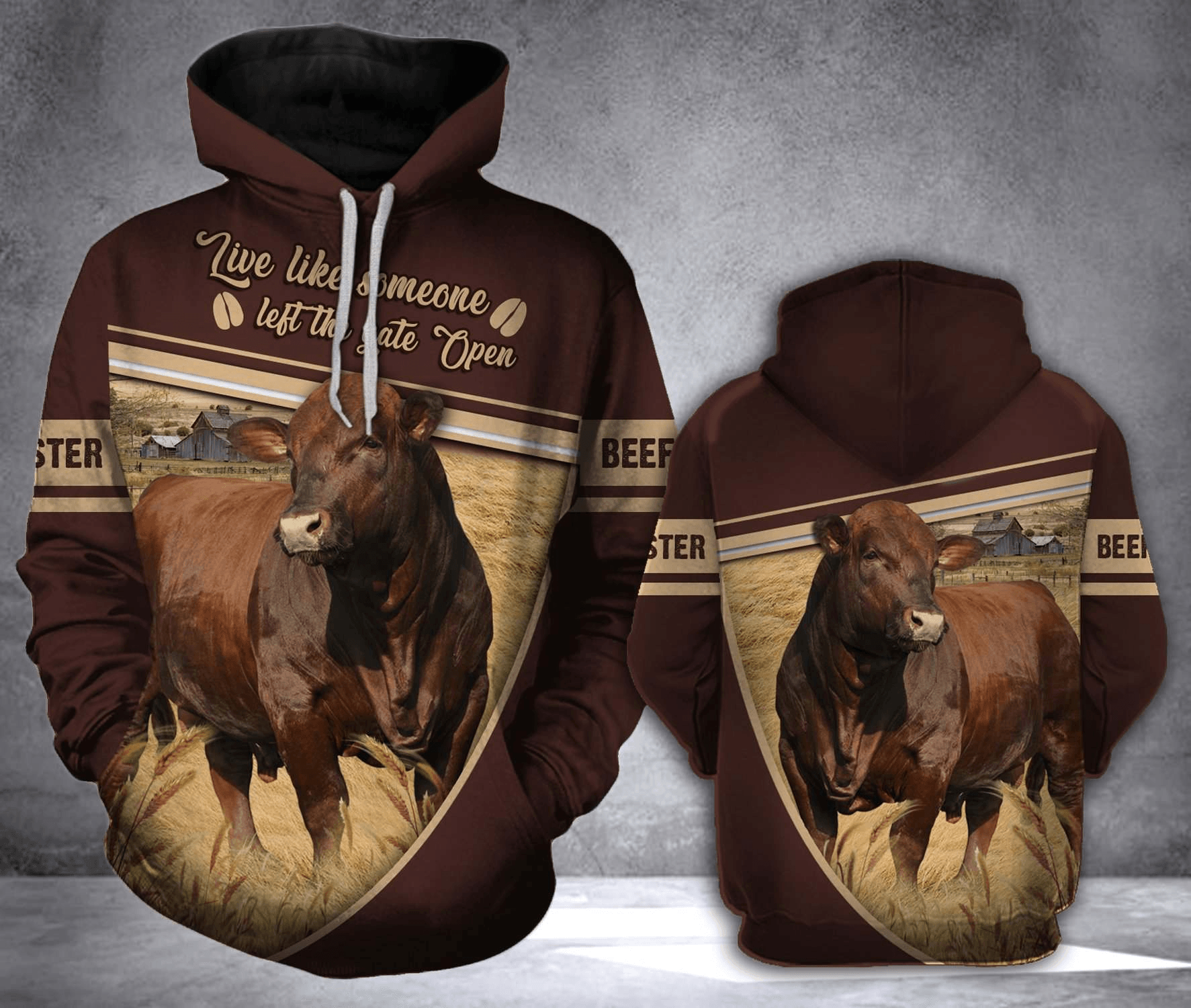 Stupid Donkey Series Hooded Pullover Sweater