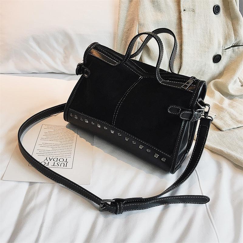 Fashionable Atmosphere All-match Messenger Boston Bag