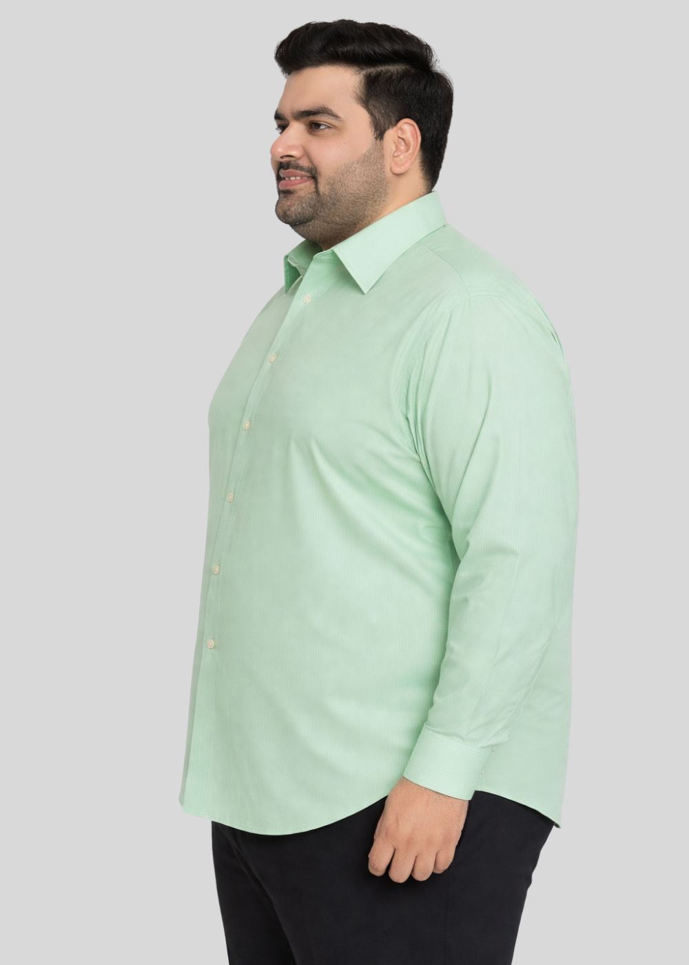 cotton Casual Shirt in Mint green