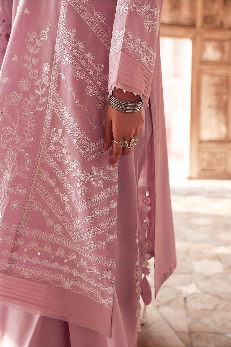 Festive – Lavender Mist - Embroidered Lawn