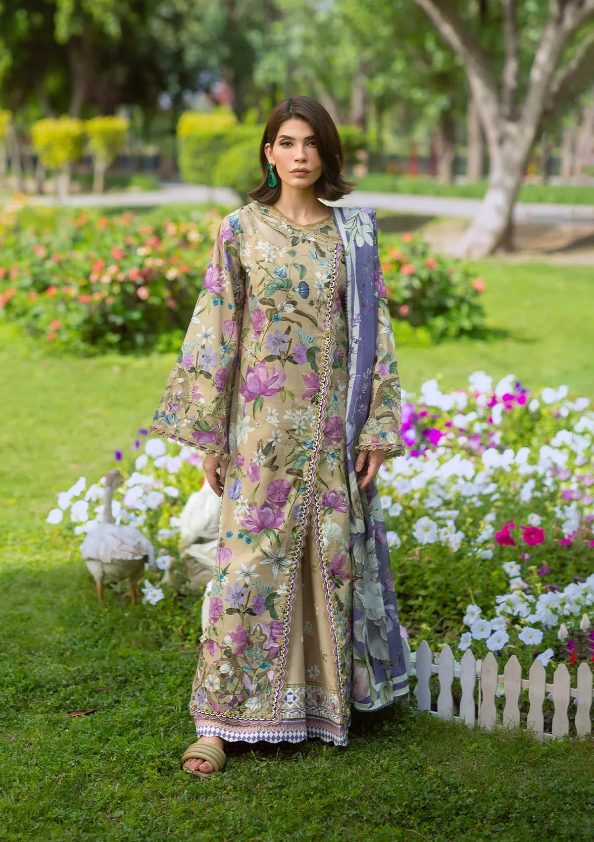 Bridgerton Prints Lawn – EPB-4A GIARDINO