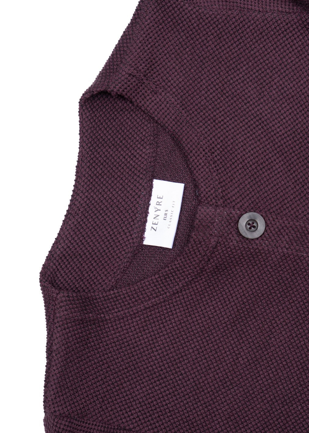 polyester Sweater in Purple