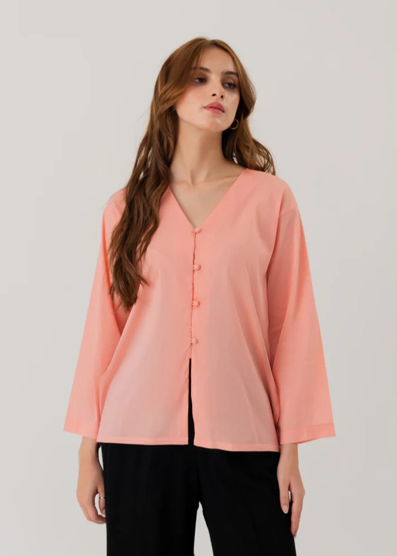 cotton Top in Peach orange