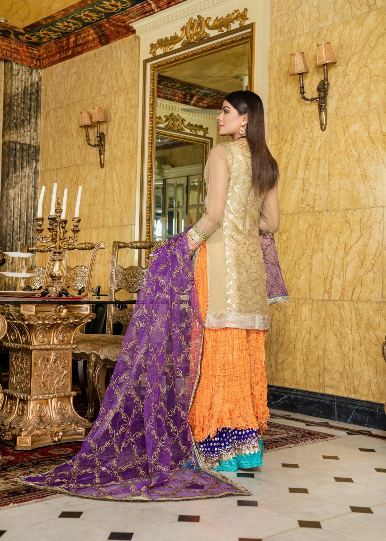 masuri Sharara in Multi