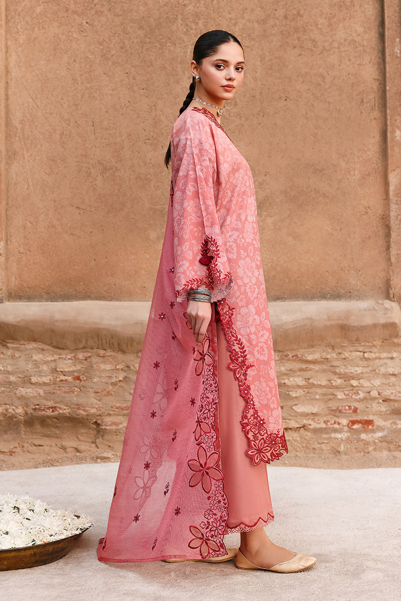 Festive – Peach Atelier - Printed & Embroidered Lawn