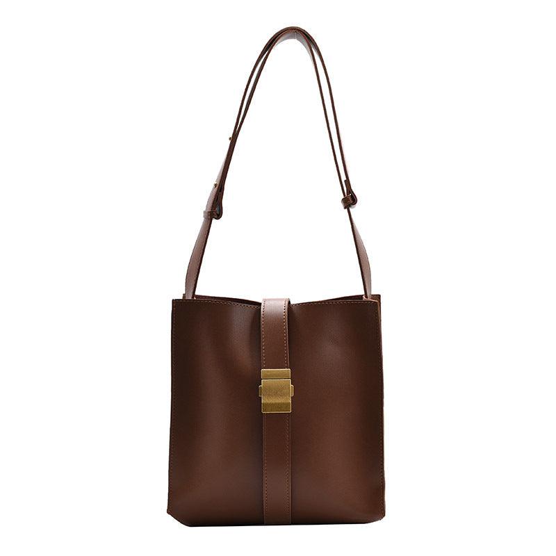 Fashion Simple Texture Single Shoulder Messenger Bag