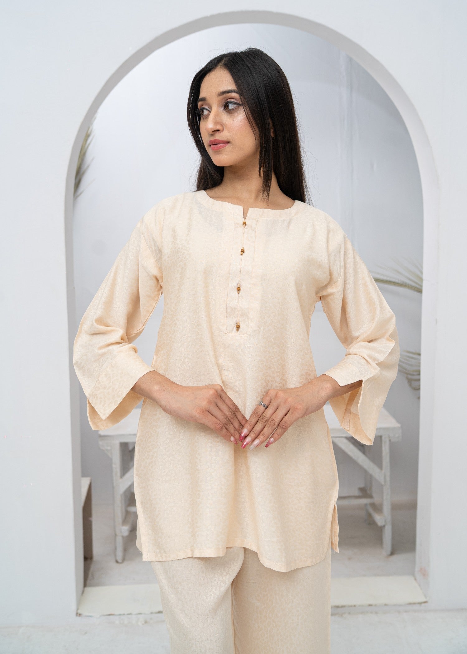 cotton Kurta Set in Cotton