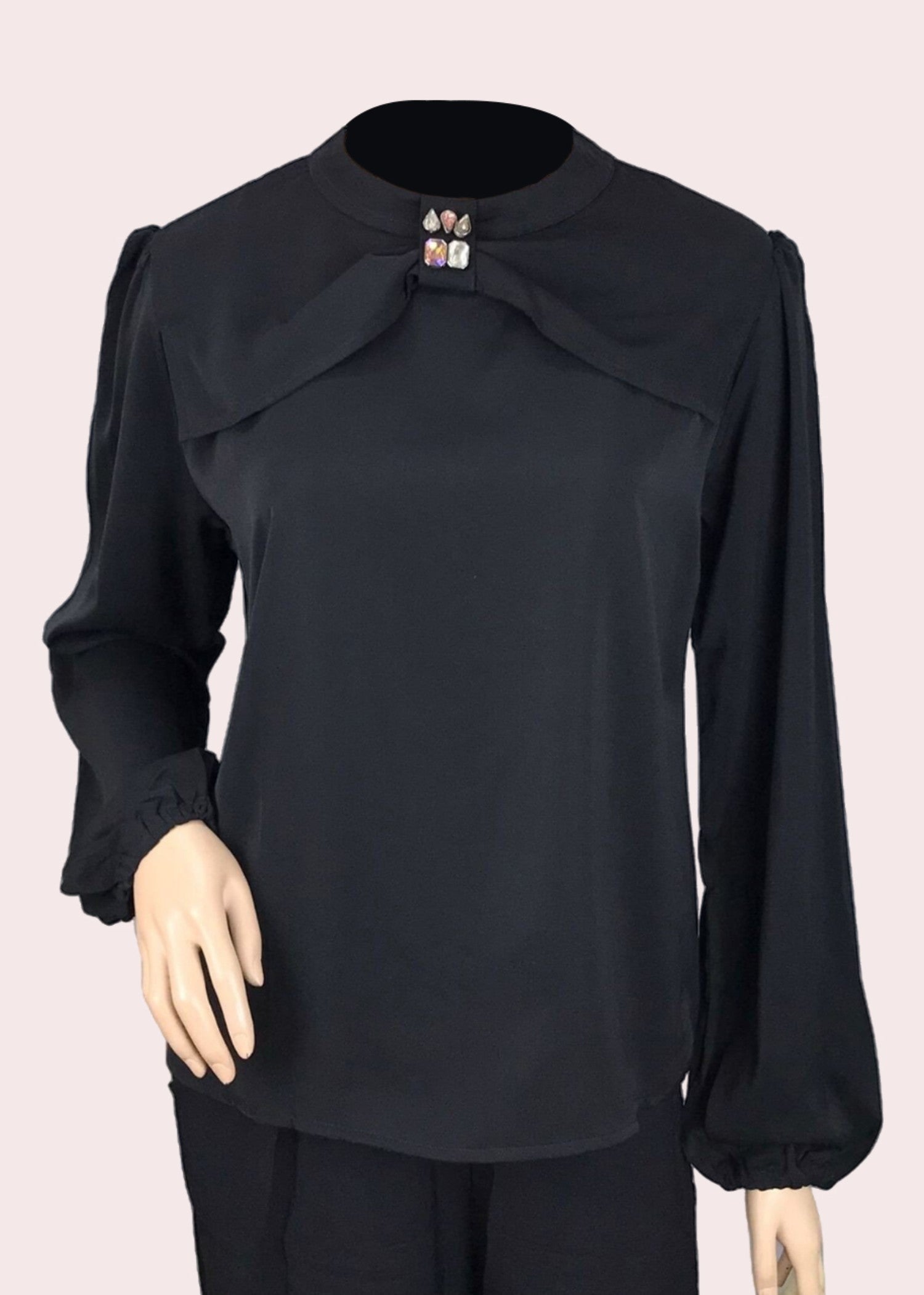 spandex Tunic in Black