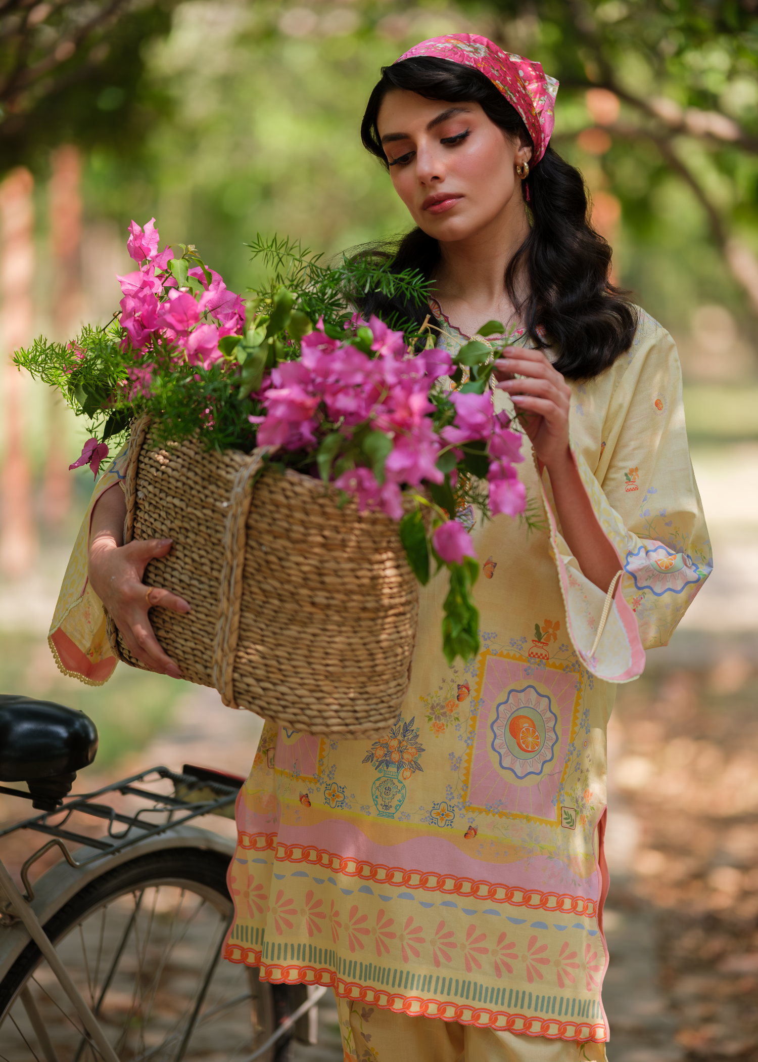 cambric Co Ord Sets in Mellow yellow