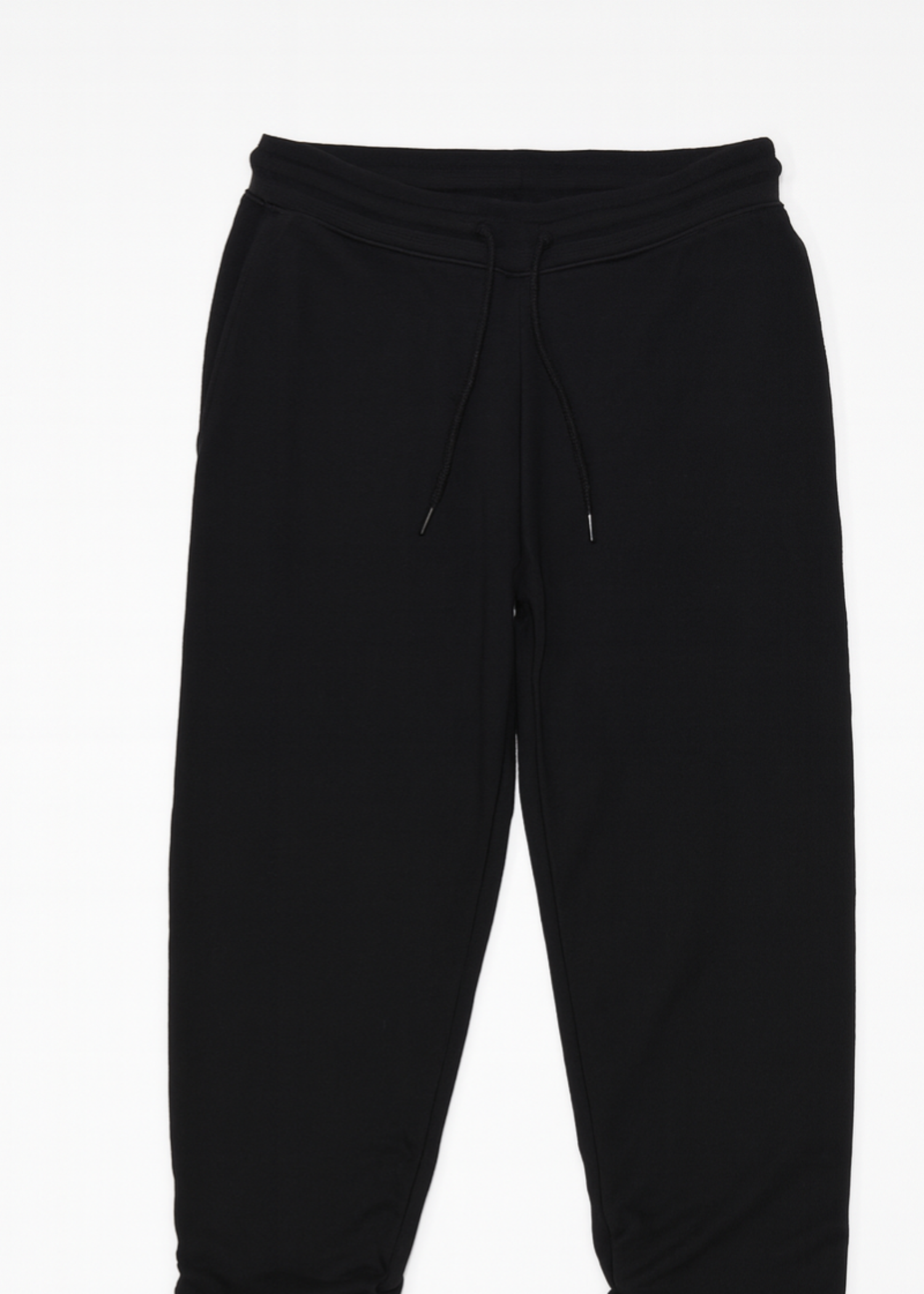 terry Trousers in Black