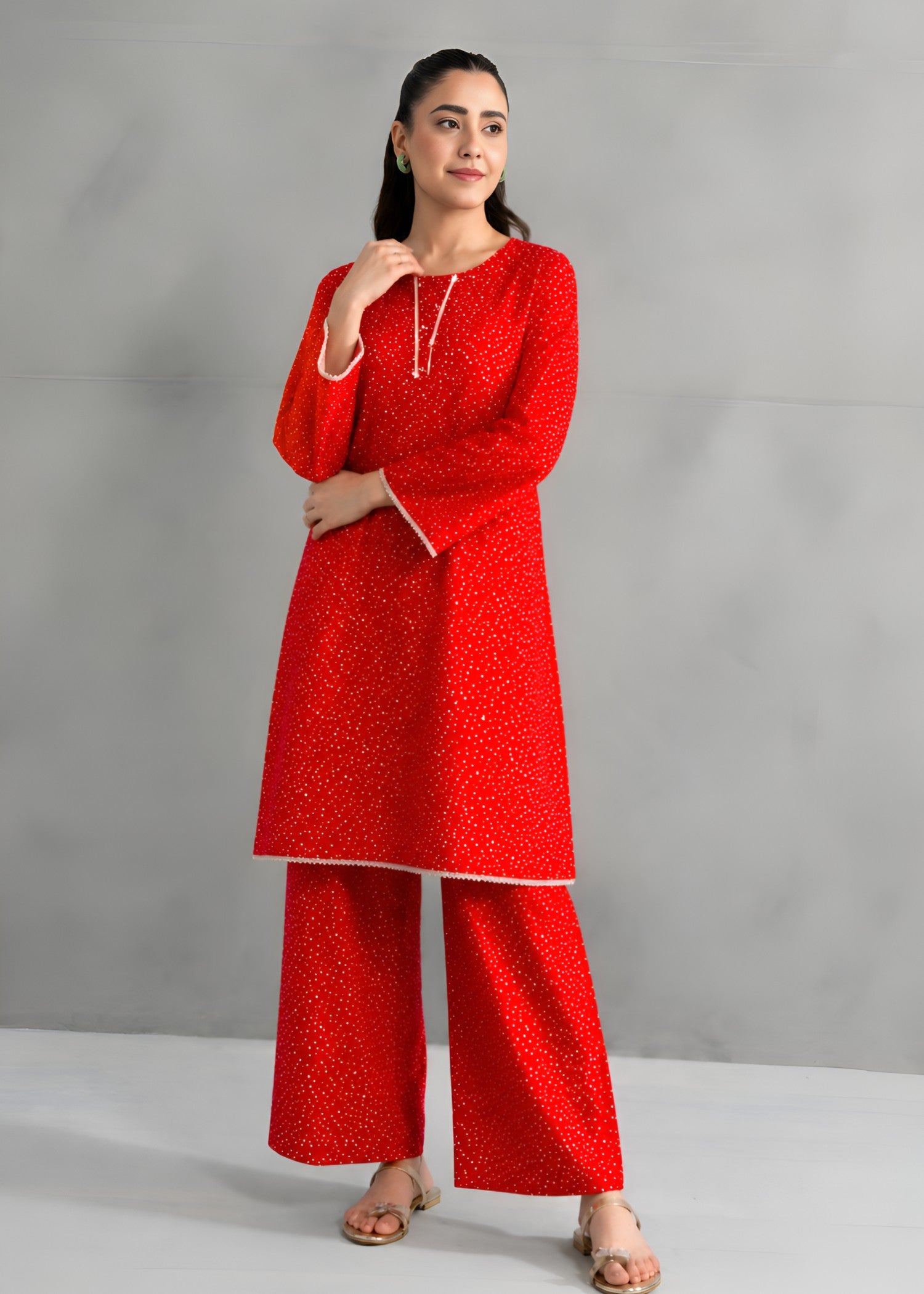 linen Co Ord Sets in Red