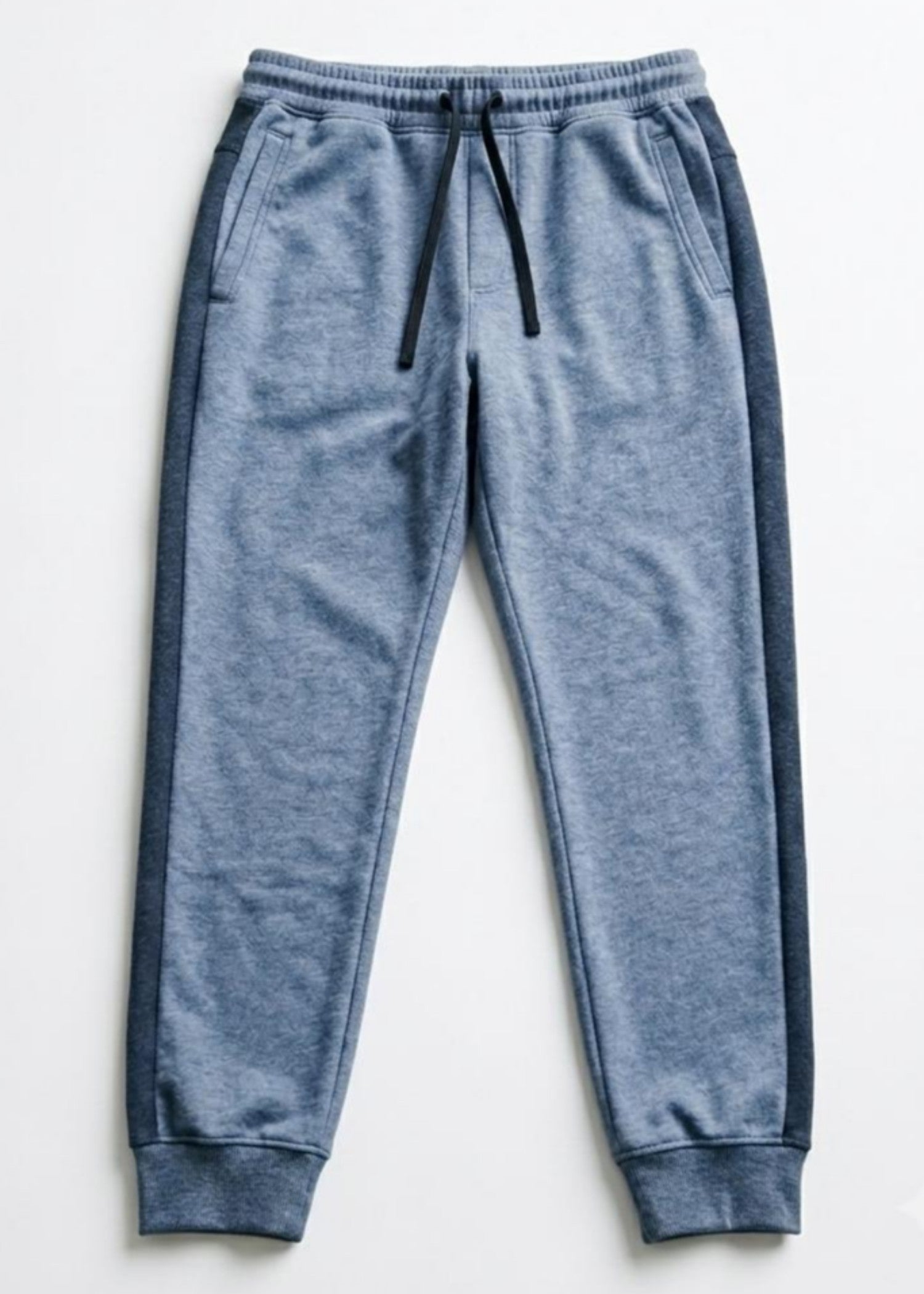 fleece Jogger Pants in Light blue