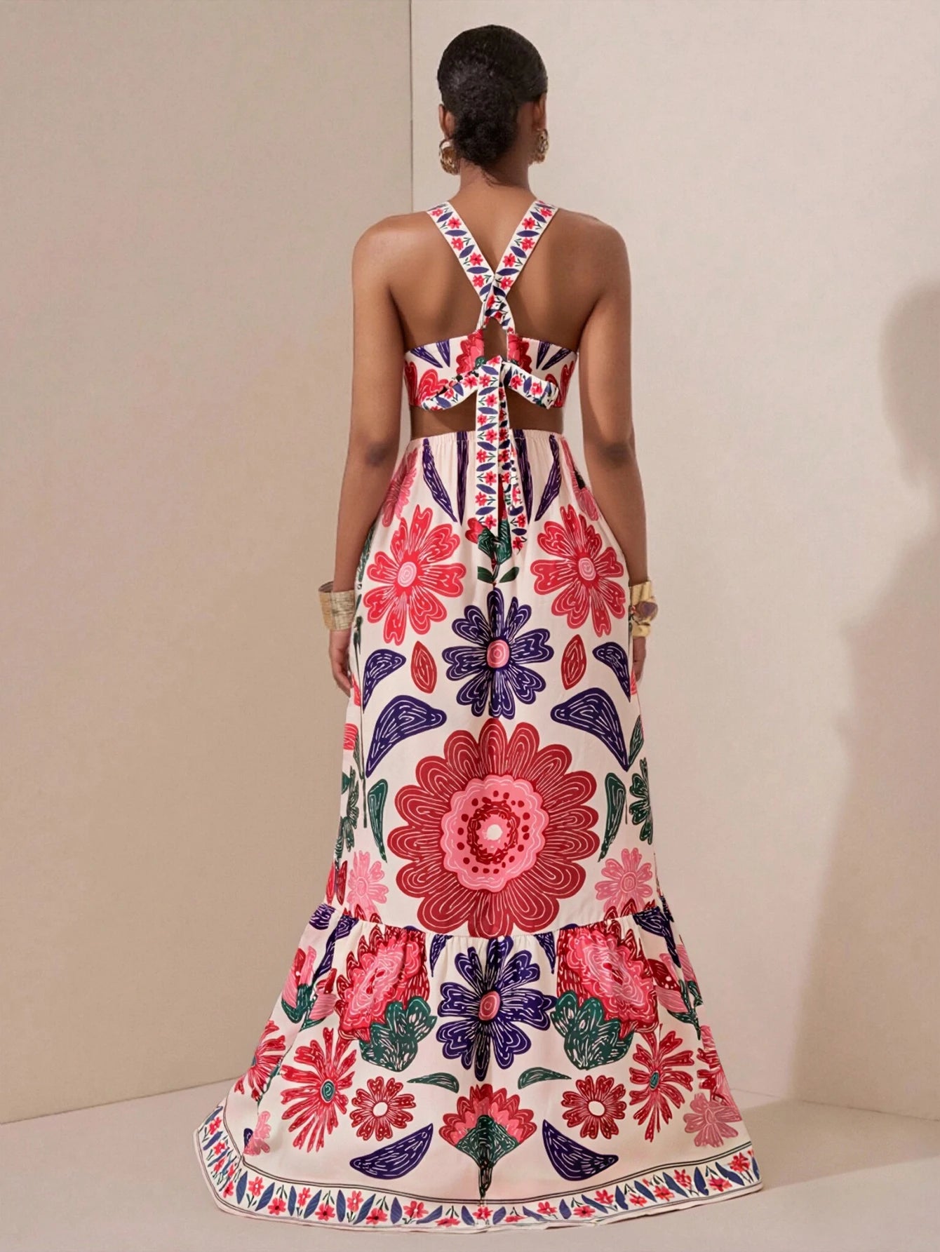 MISHEL FLORAL DRESS