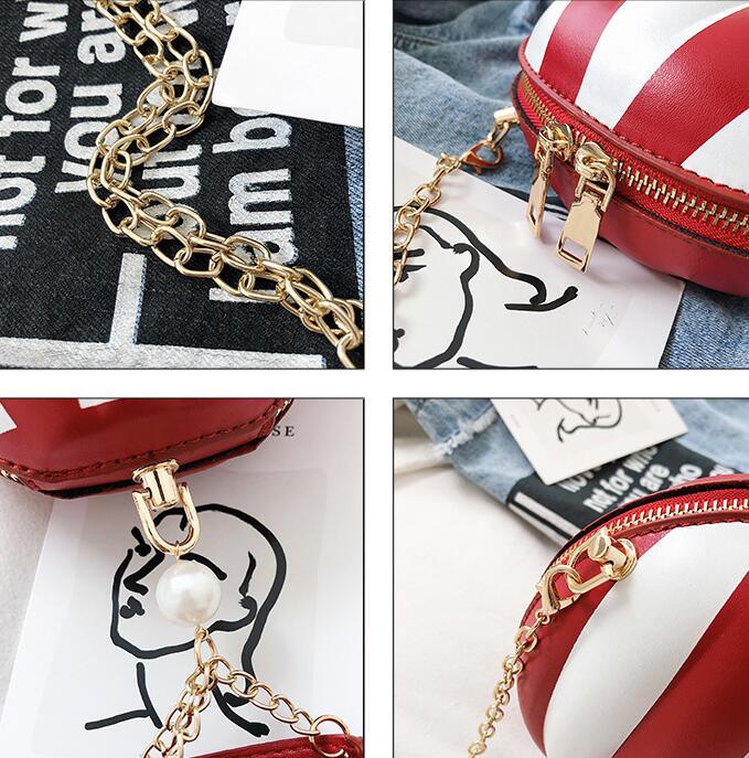 Creative Leather Hot Air Balloon  Crossbody Bag