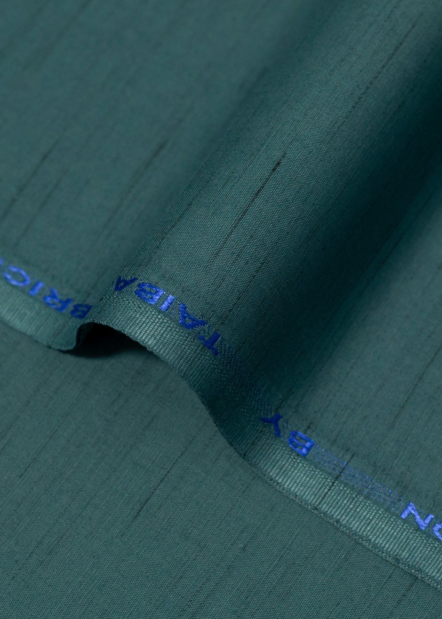 cotton viscose Unstitched in Eucalyptus green
