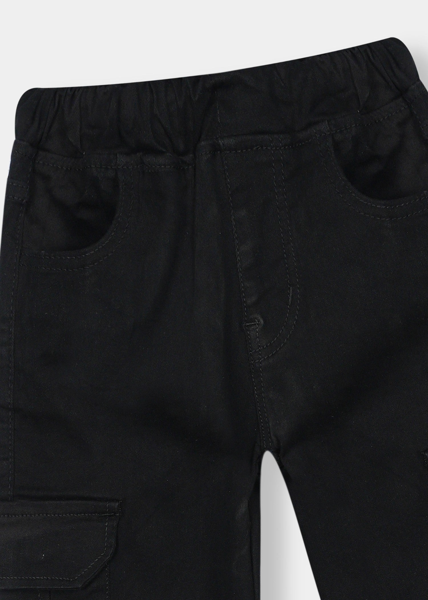 stretch denim Jeans in Jet black