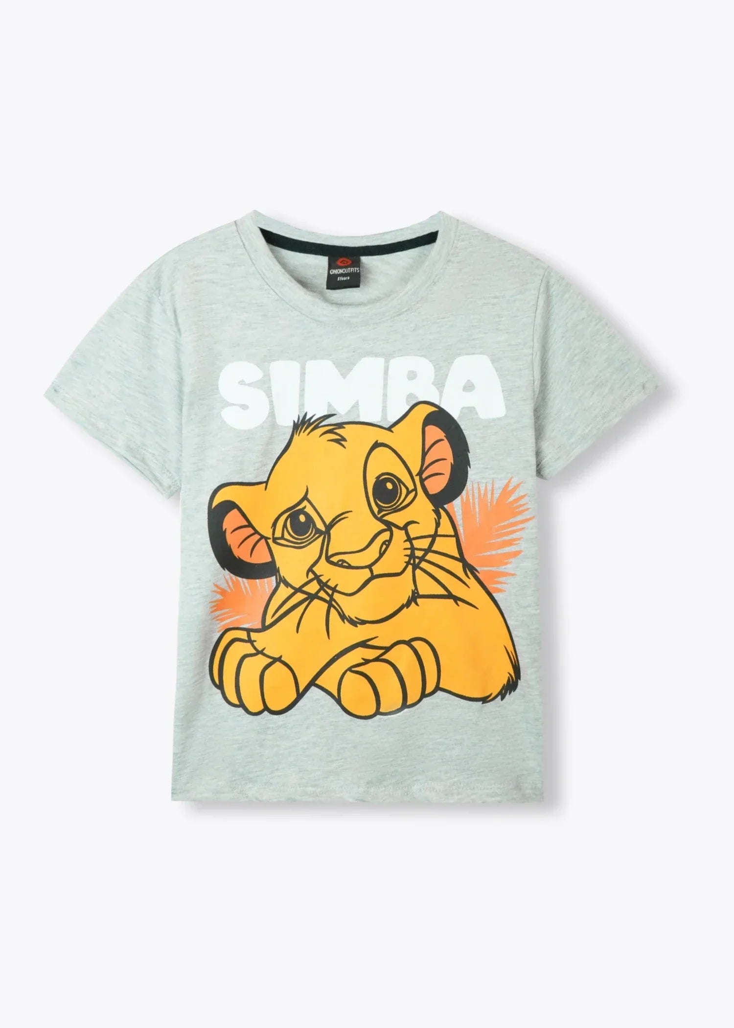 cotton T Shirt in Ash grey