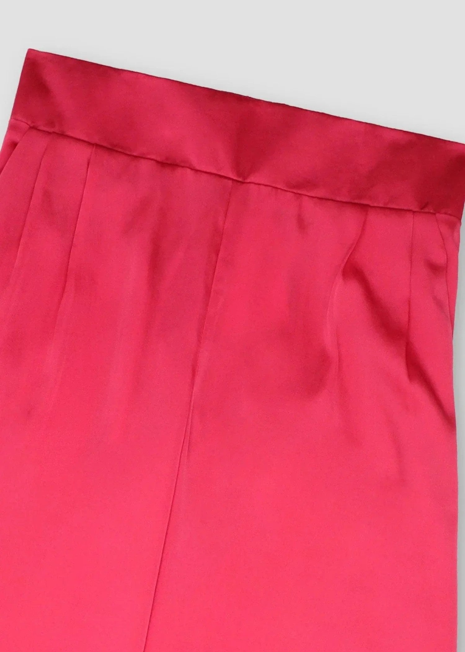 polyester Pants in Coral red