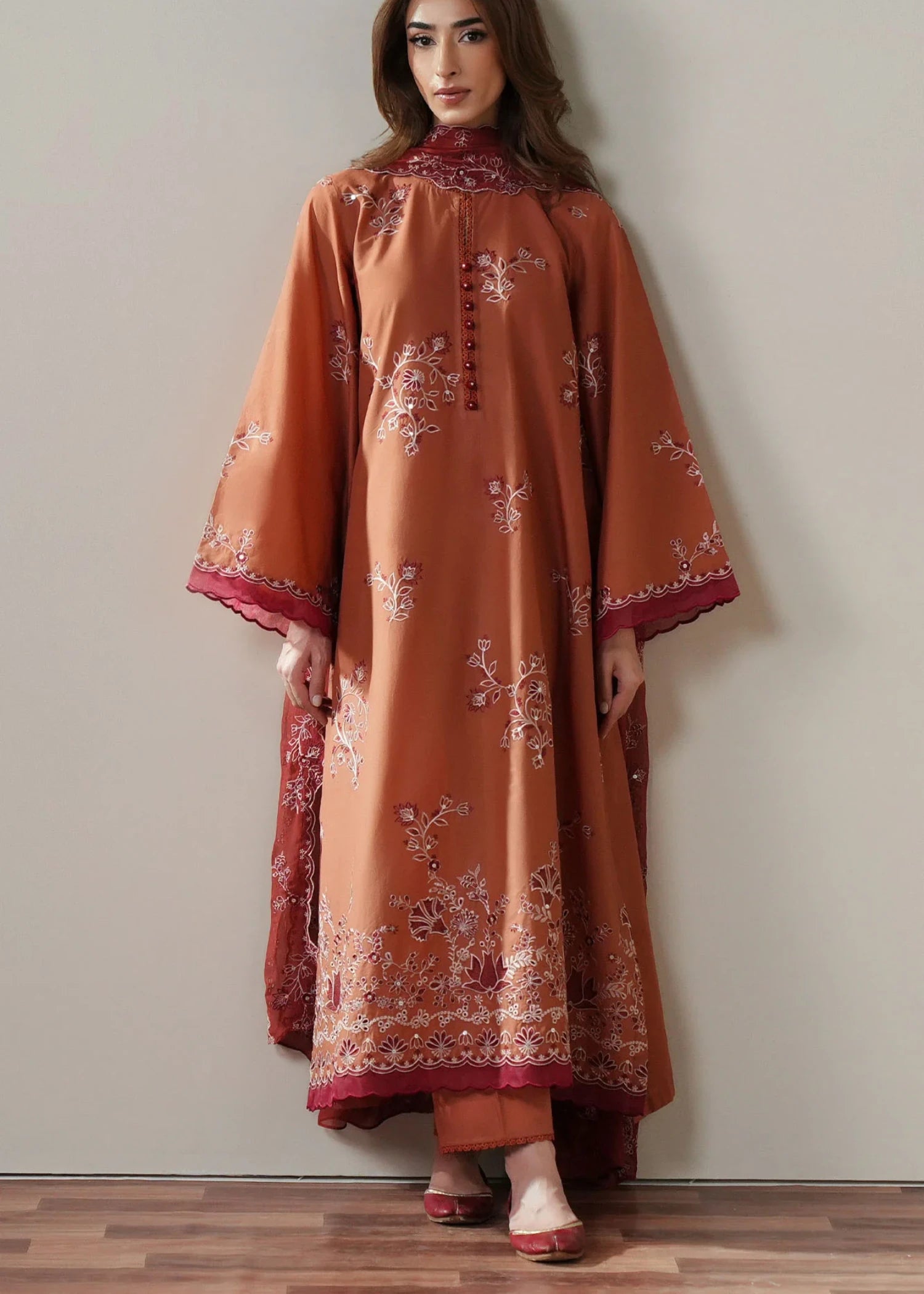 cambric Unstitched in Orange