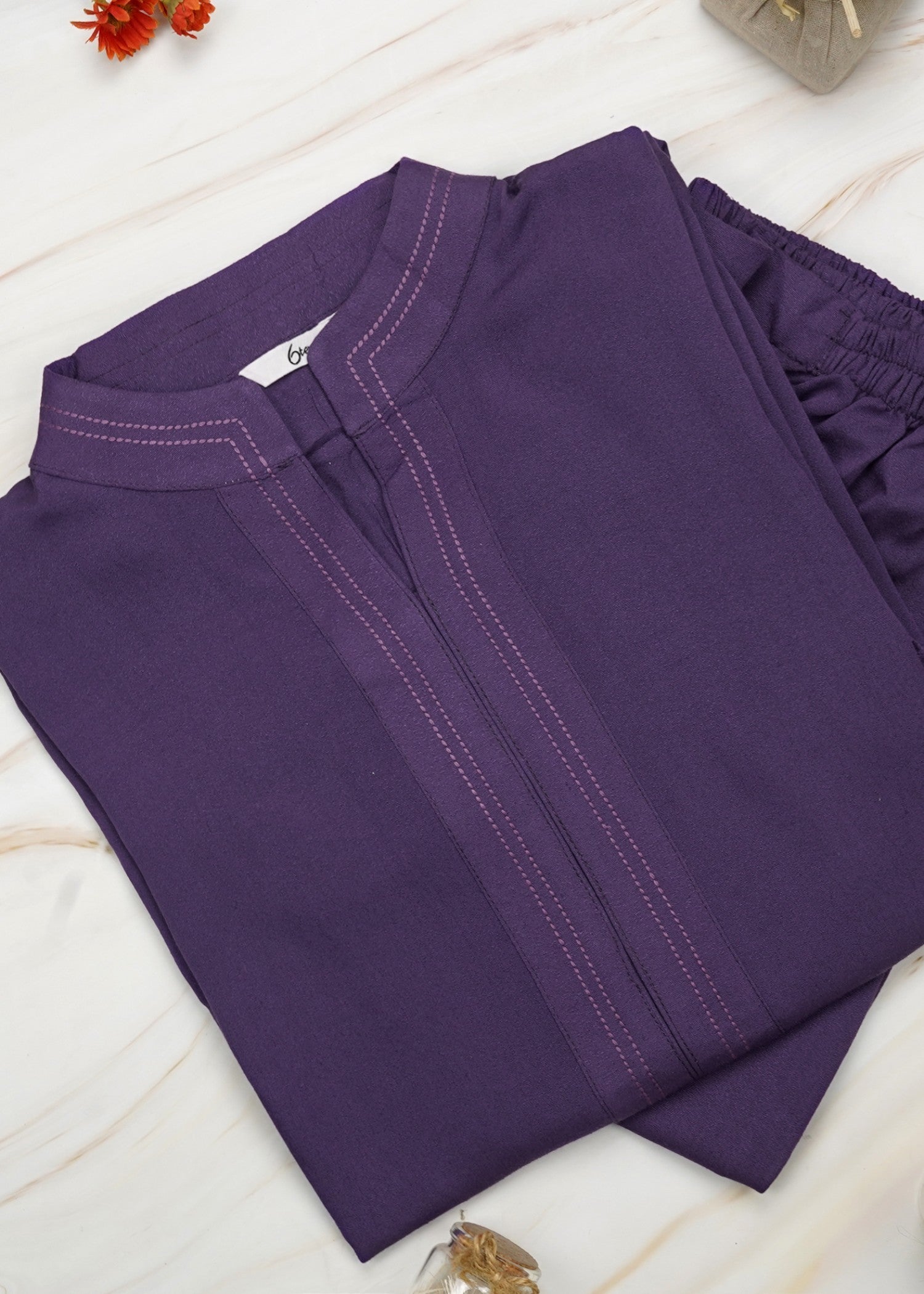 karandi Co Ord Sets in Purple