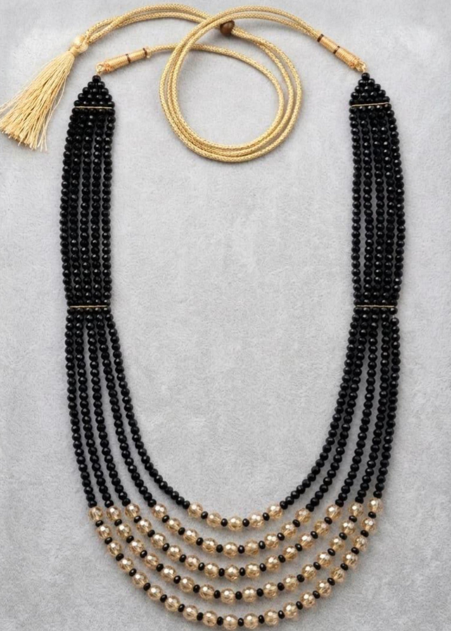 Necklace in Black, gold Color by - Trendy Women Necklace FDW5259