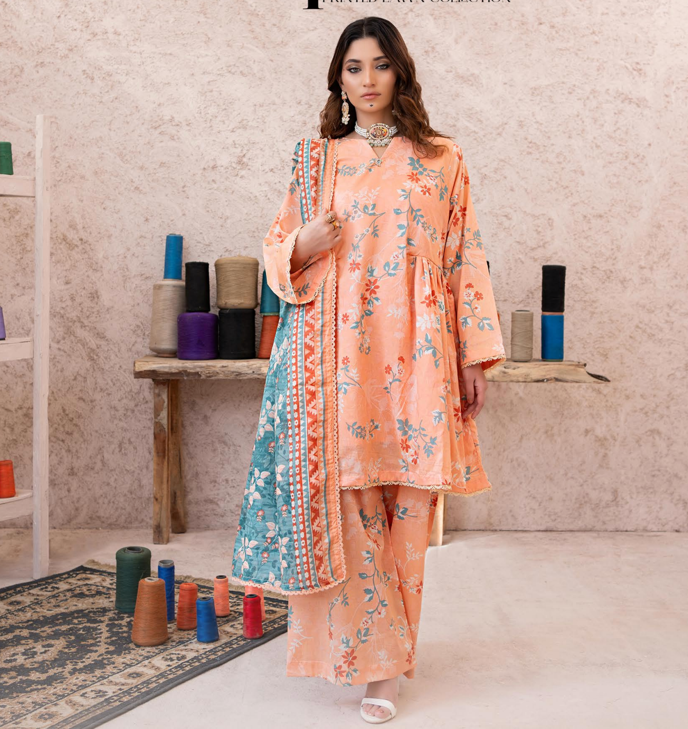 Printed Summer Lawn Drop 14 – 2