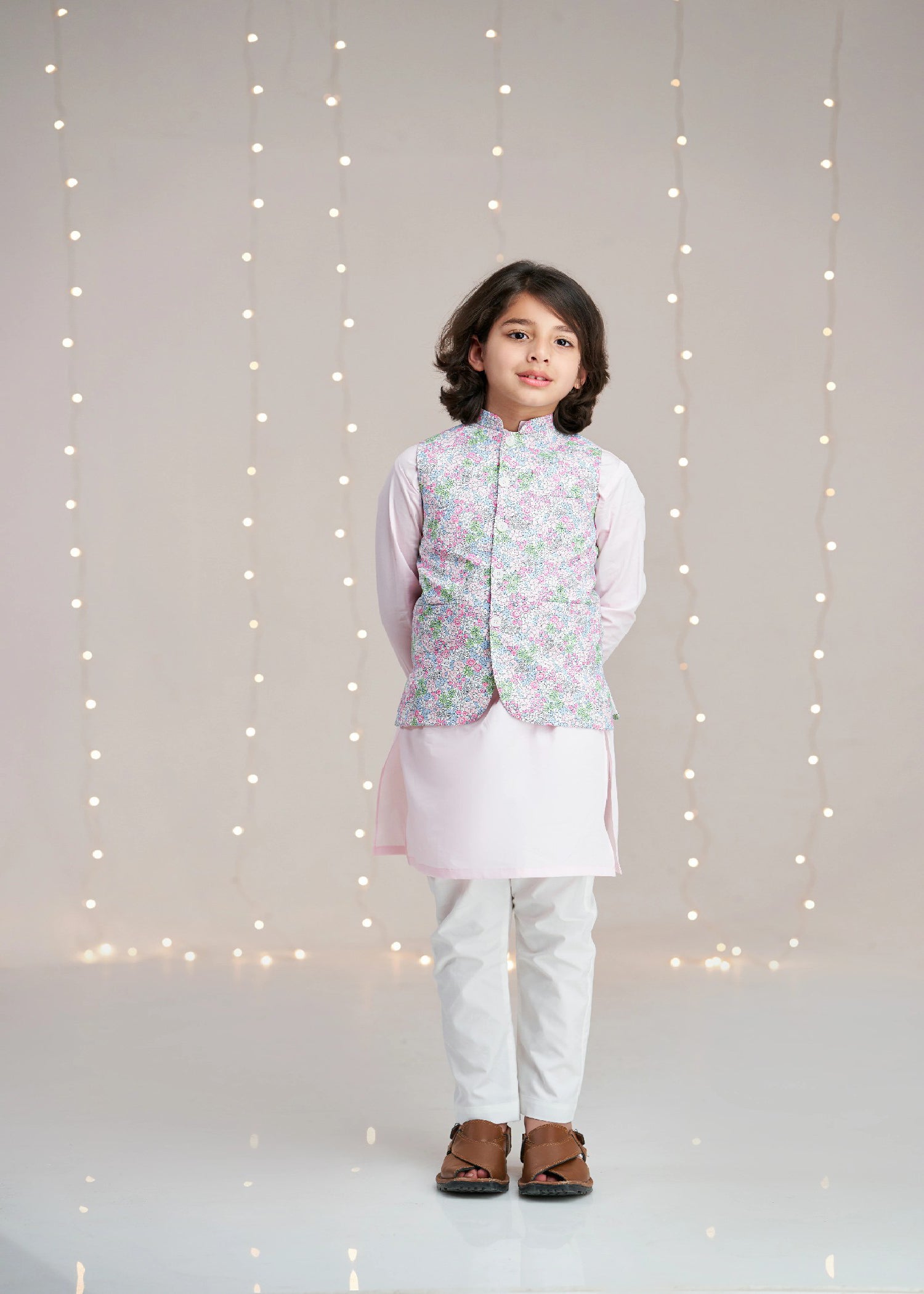 cotton Waistcoat in Multi